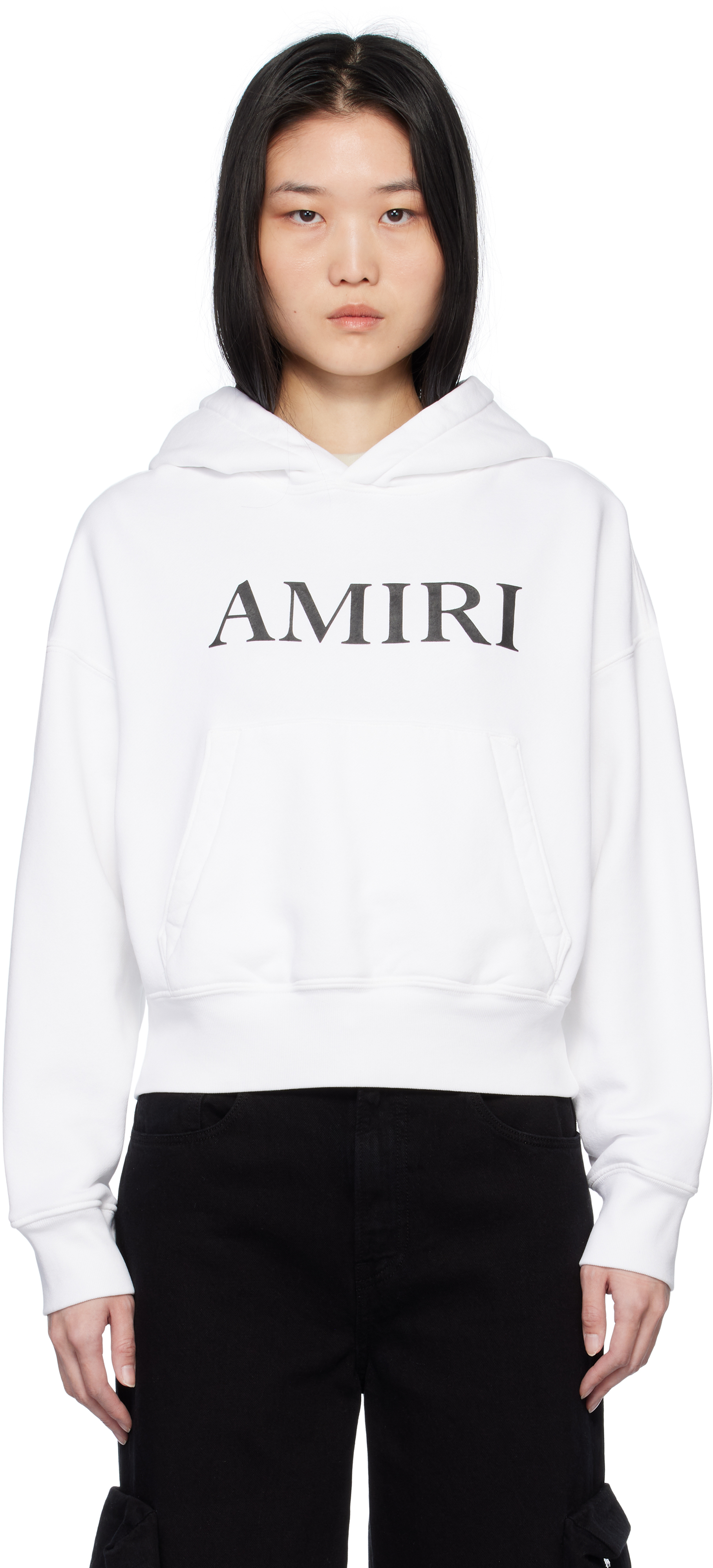 【AMIRI】アミリ Coreコレクション ホワイト MA ロゴ フーディ AMIRI】アミリ Coreコレクション ホワイト MA ロゴ フーディ