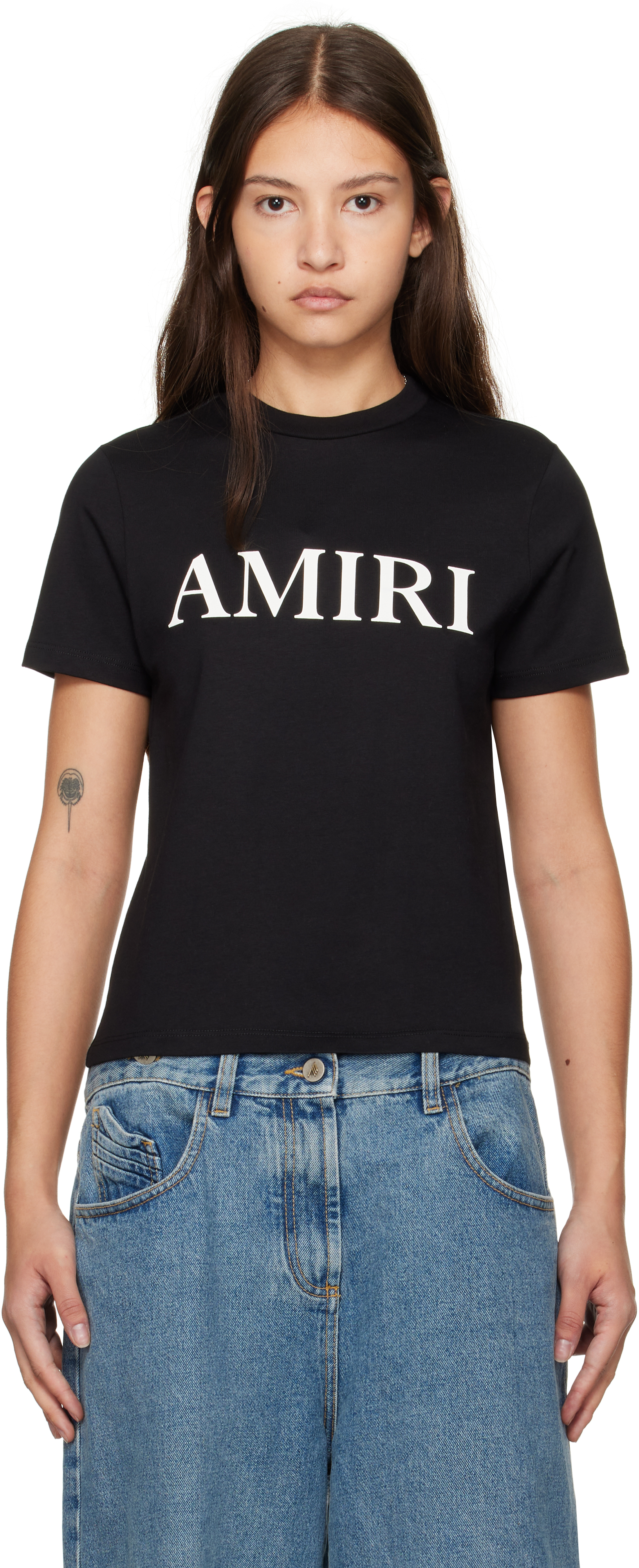 Black 'AMIRI' Core Logo T-shirt