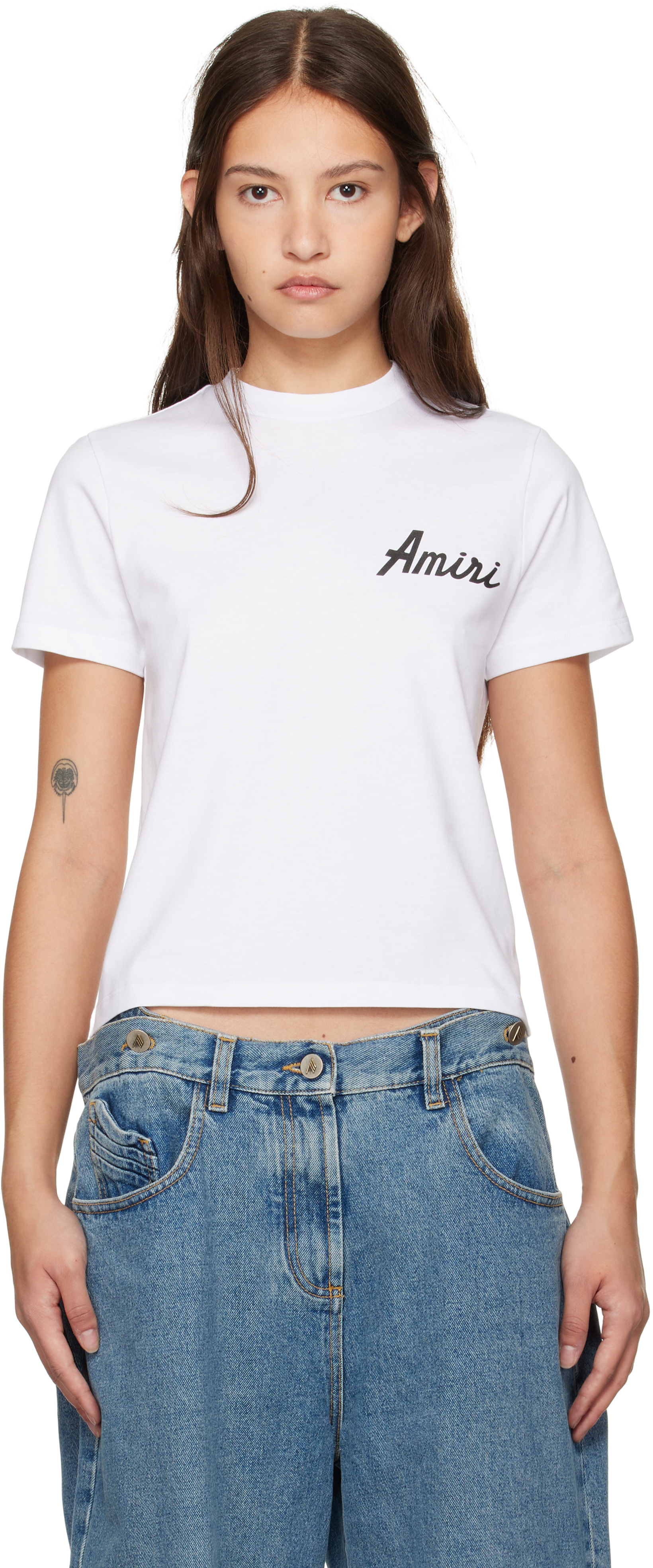【AMIRI】ウィメンズ アミリ シティ Tシャツ AMIRI CITY TEE - Black | AMIRI