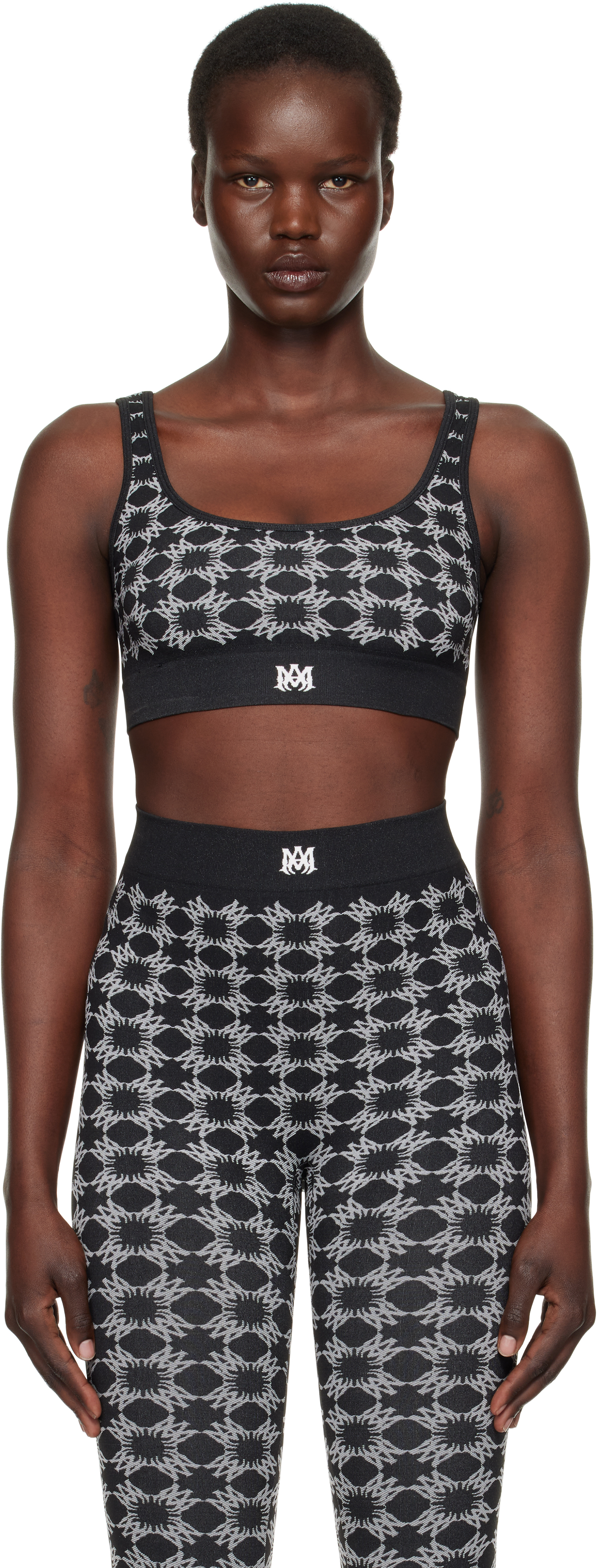 Black MA Quad Seamless Sport Bra