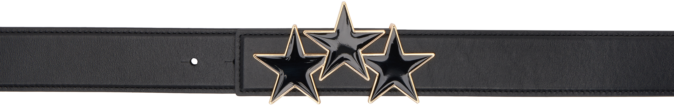 Black Three Star Belt