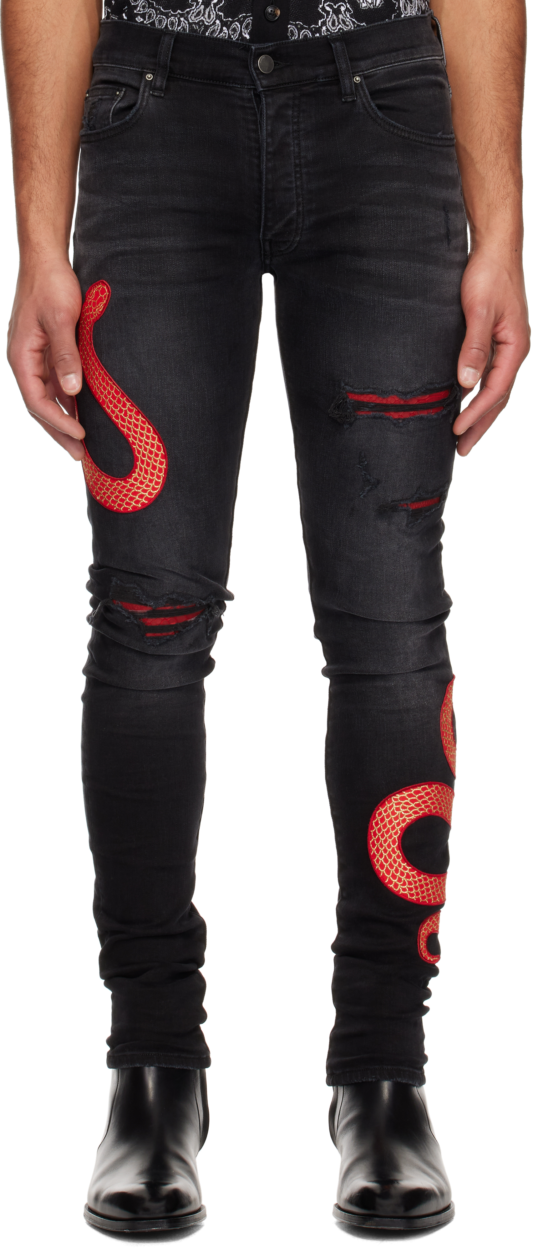 Amiri メンズ ジーンズ | SSENSE 日本 Amiri メンズ ジーンズ | SSENSE 日本