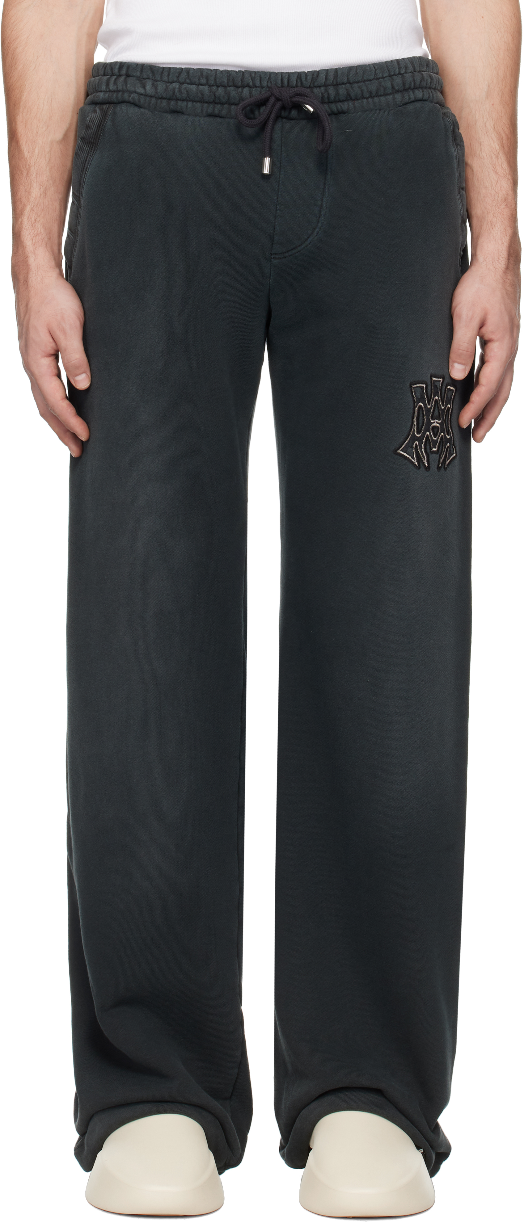 Black Vintage MA Sweatpants