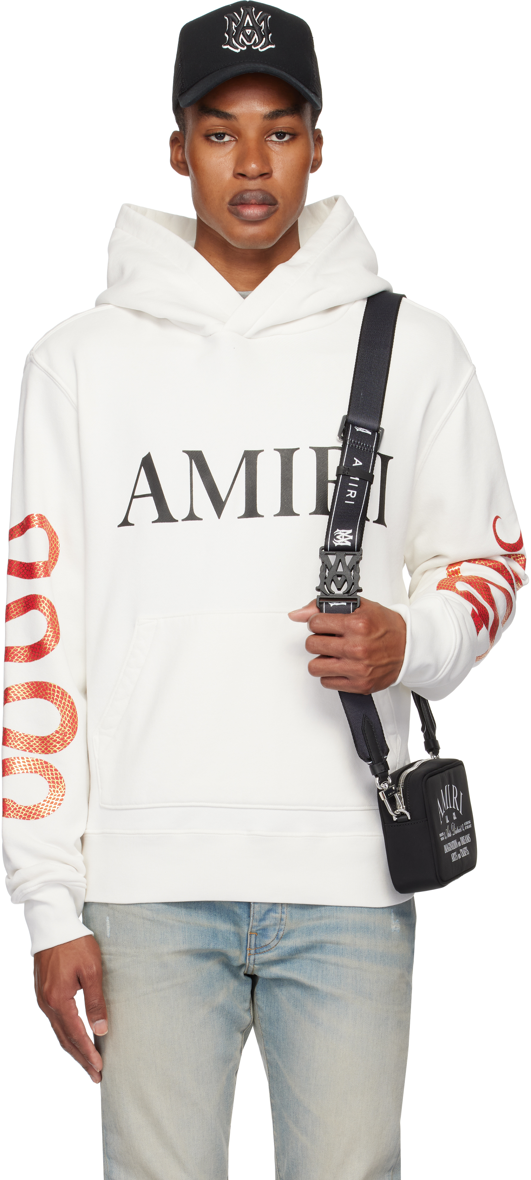 Off-White 'Amiri' Snake Hoodie