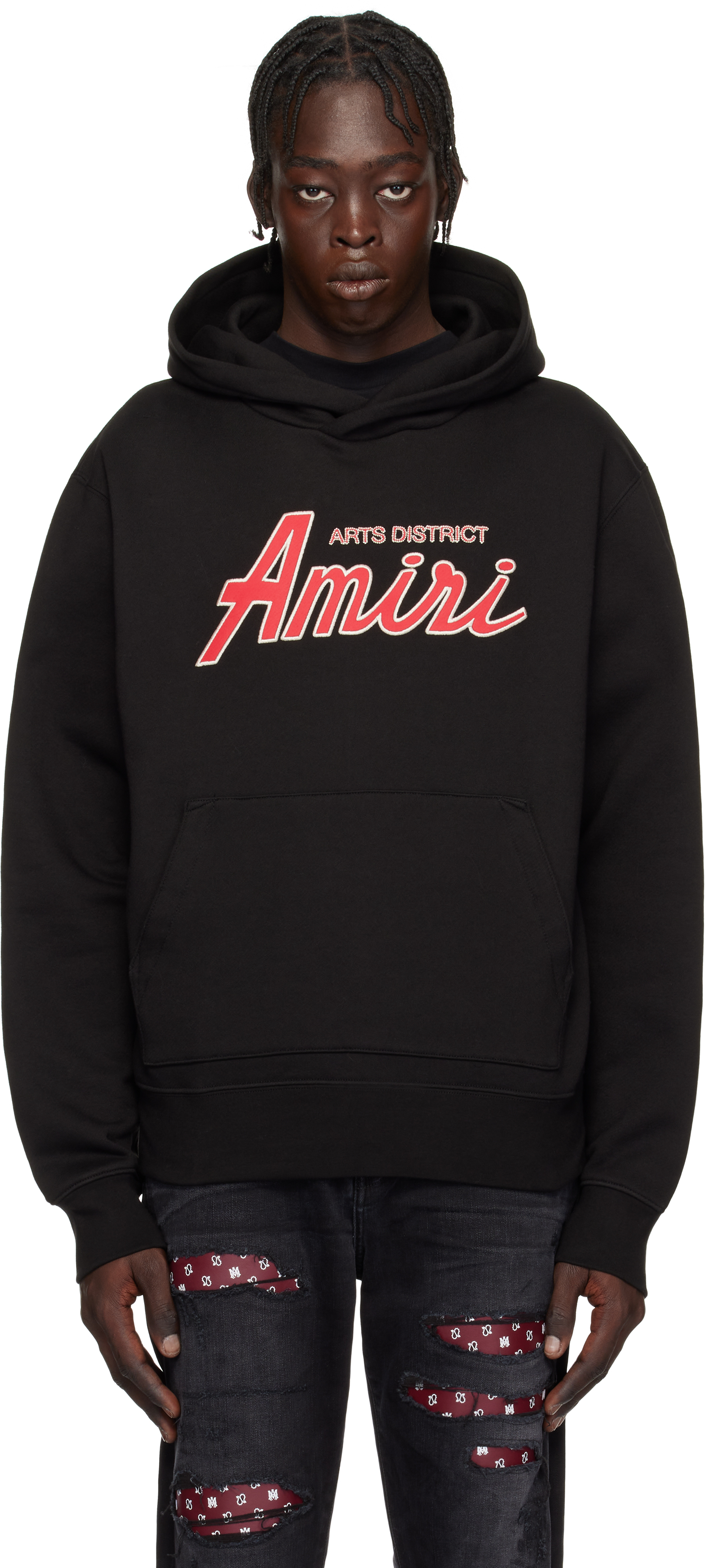 Black 'Amiri' City Hoodie