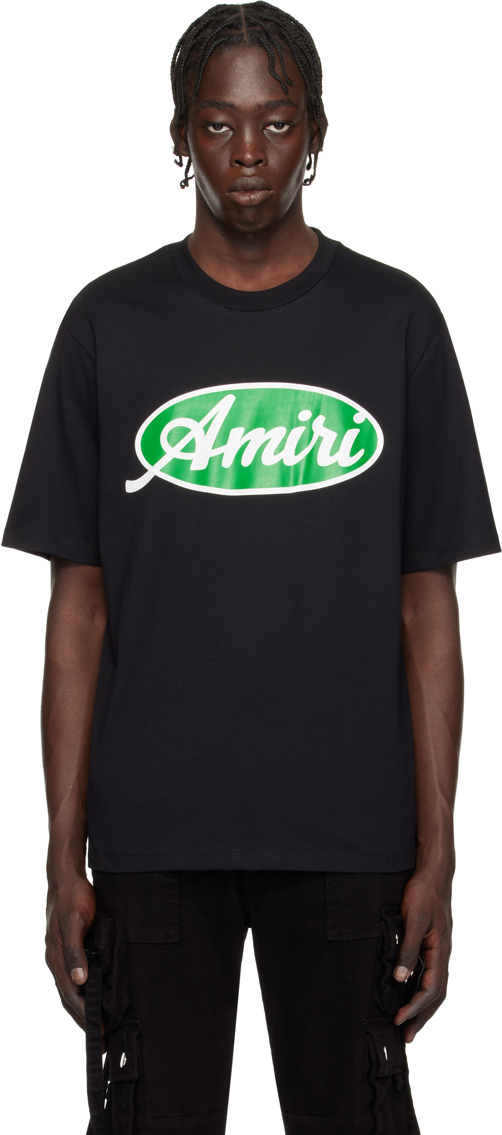 Black 'Amiri' Oval T-shirt