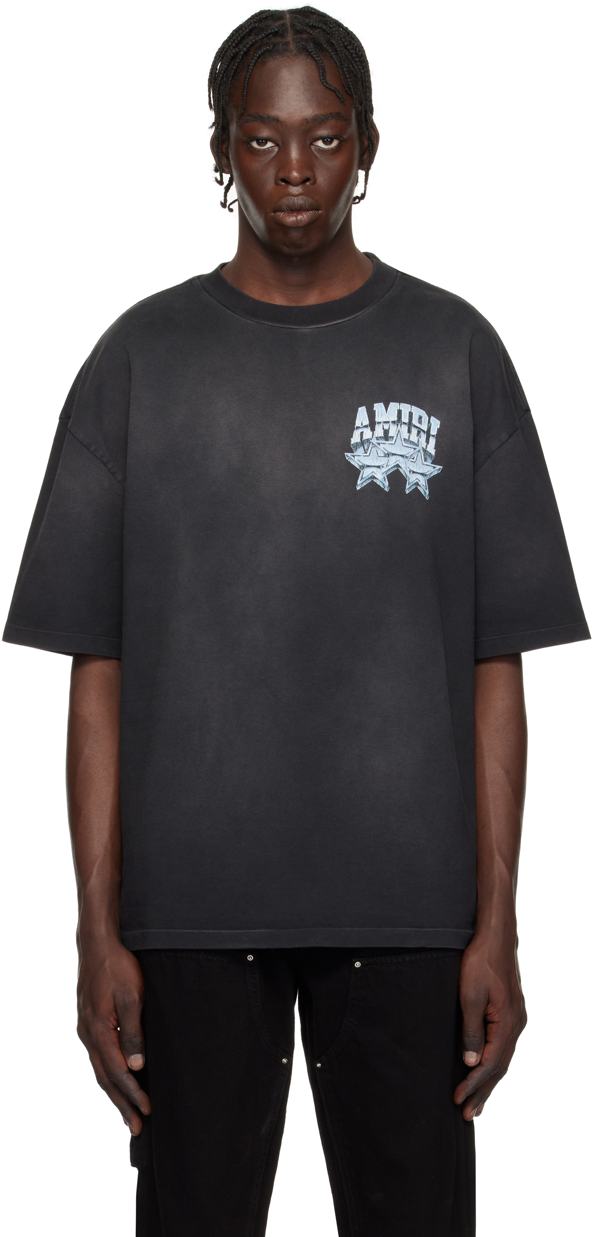 Black 'Amiri' Championship T-shirt