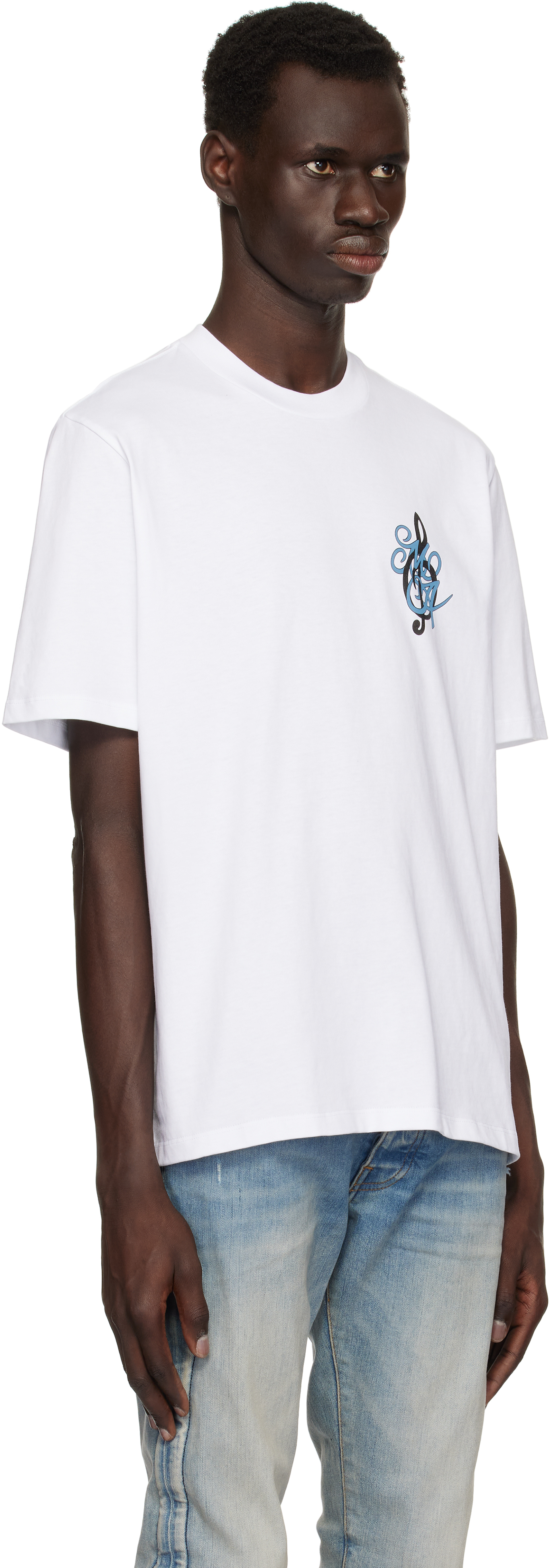 Shop Amiri White '' Jazz Band T-shirt