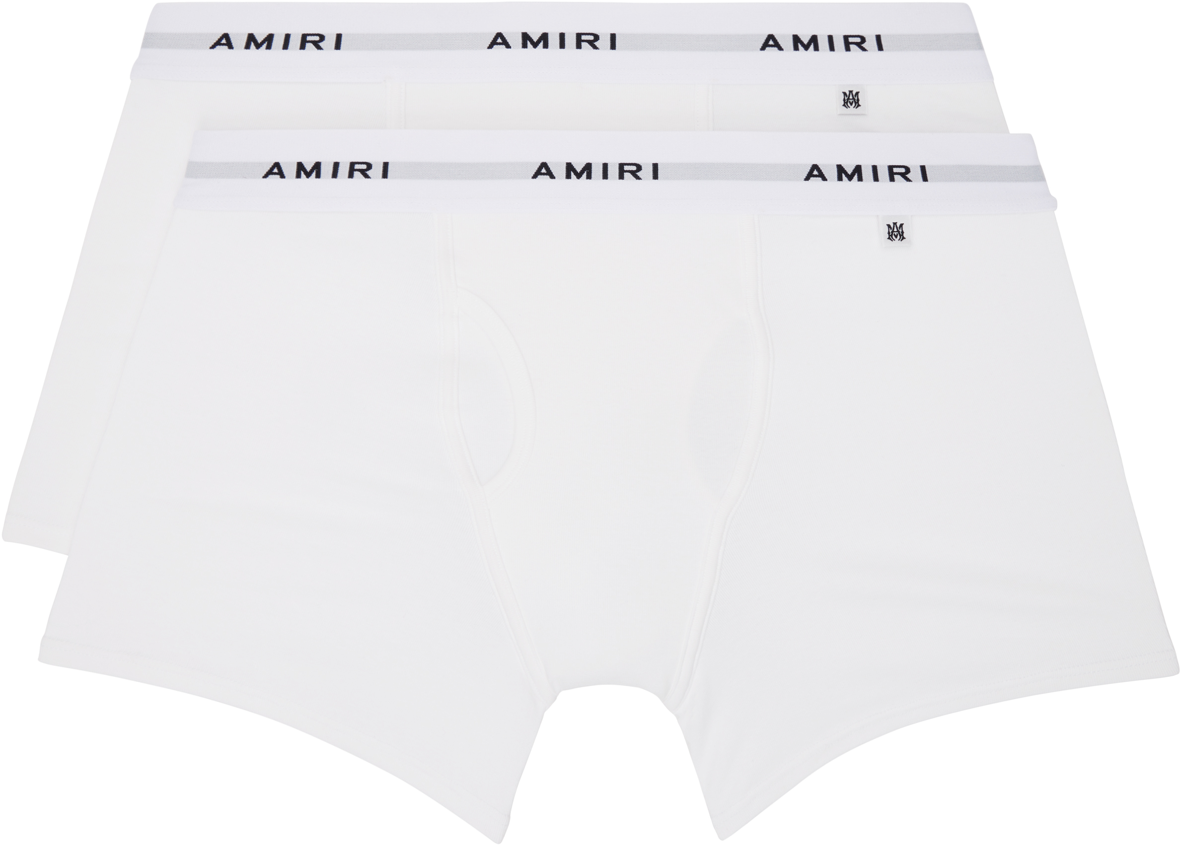 Two-Pack Black Cotton Briefs