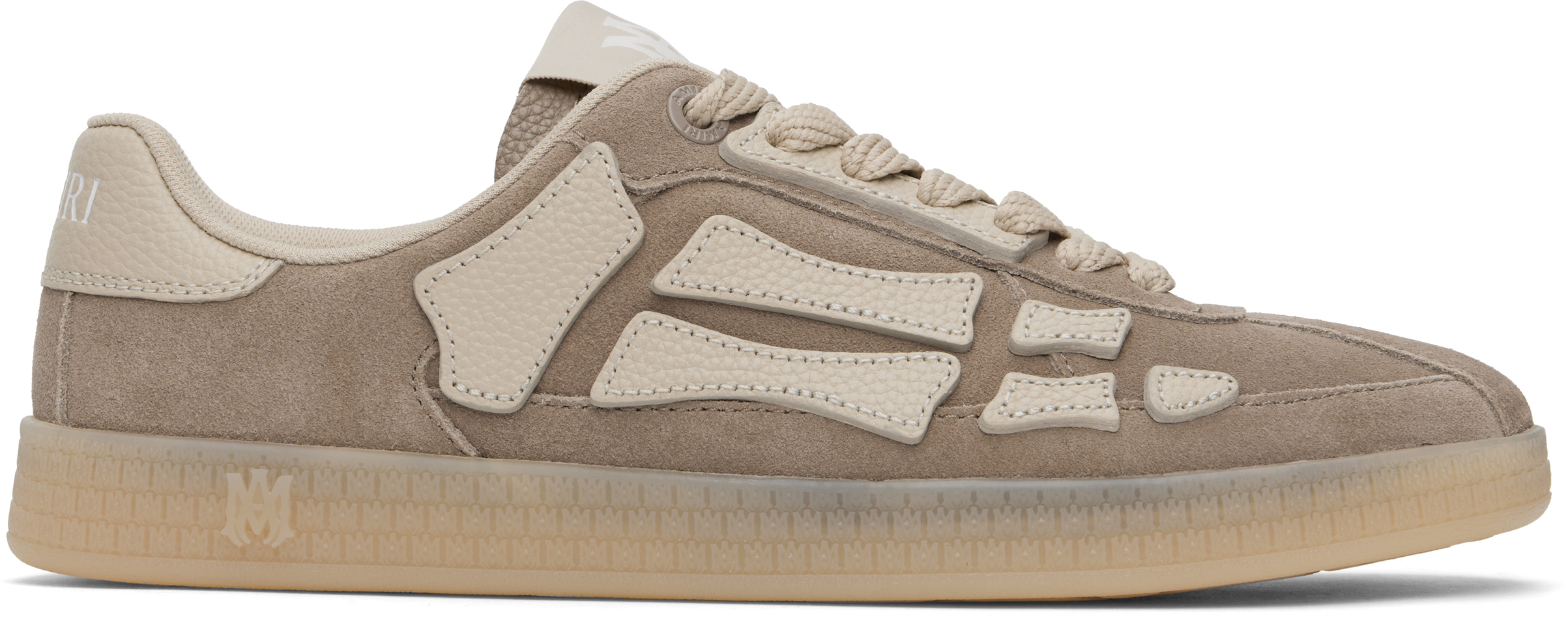 【関税込み】AMIRI ブラウン Pacific Bones スニーカー PACIFIC BONES - Brown | AMIRI