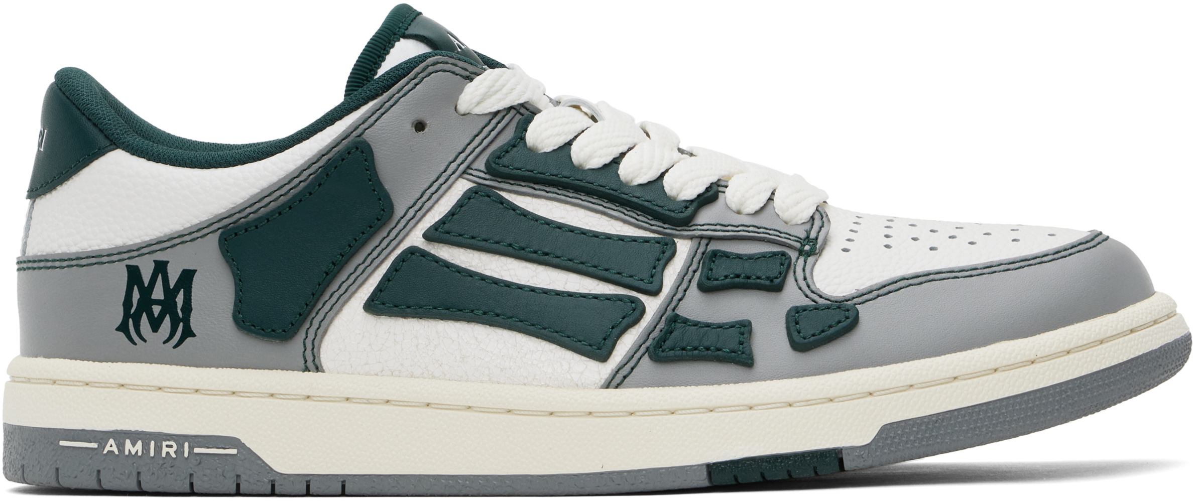【関税込み】AMIRI VARSITY SKEL TOP LOW' SNEAKERS AMIRI 'varsity Skel Top Low' Sneakers | italist