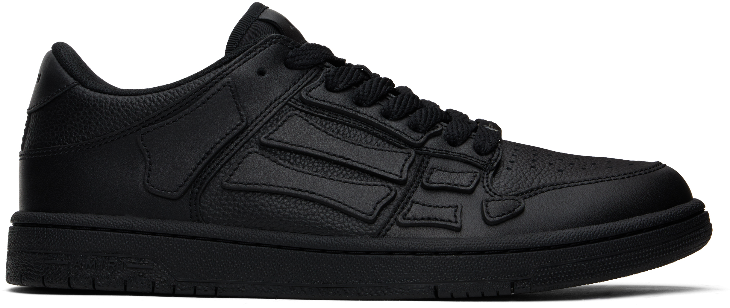 Black Skel-Top Low Sneakers