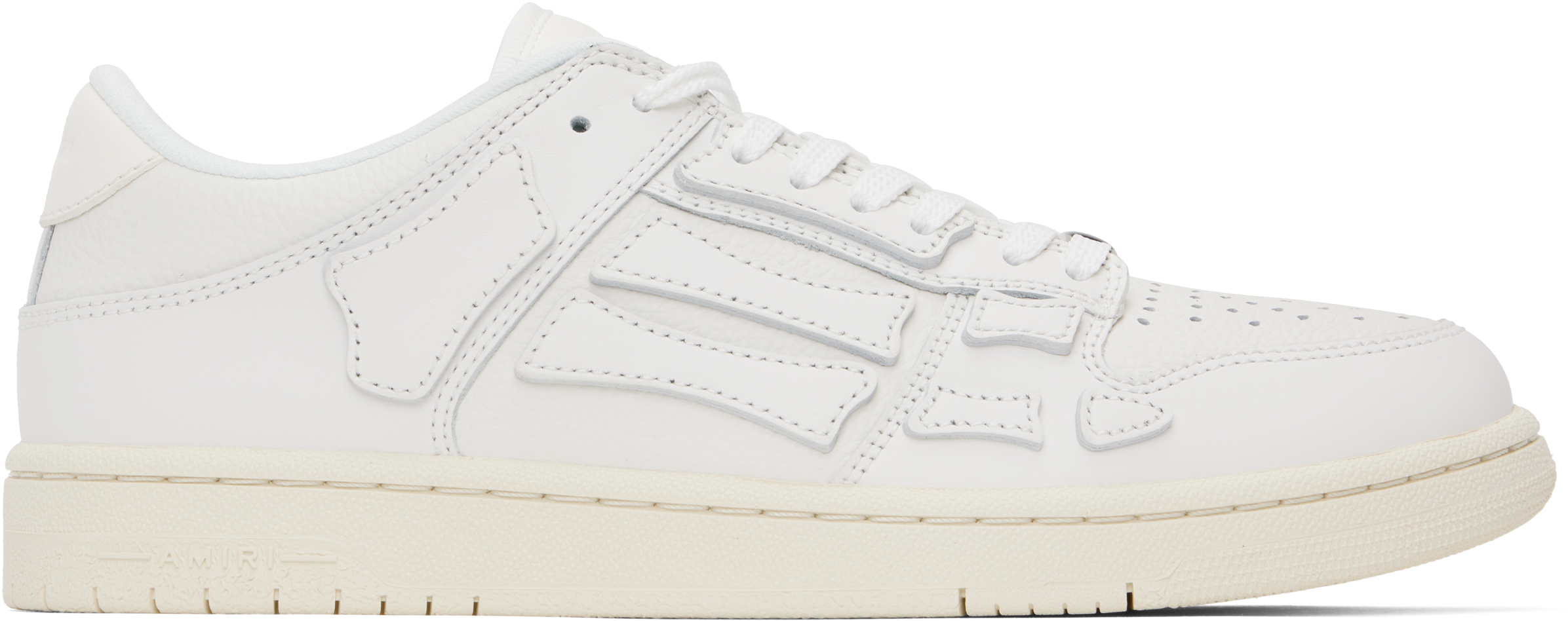 White Skel-Top Low Sneakers