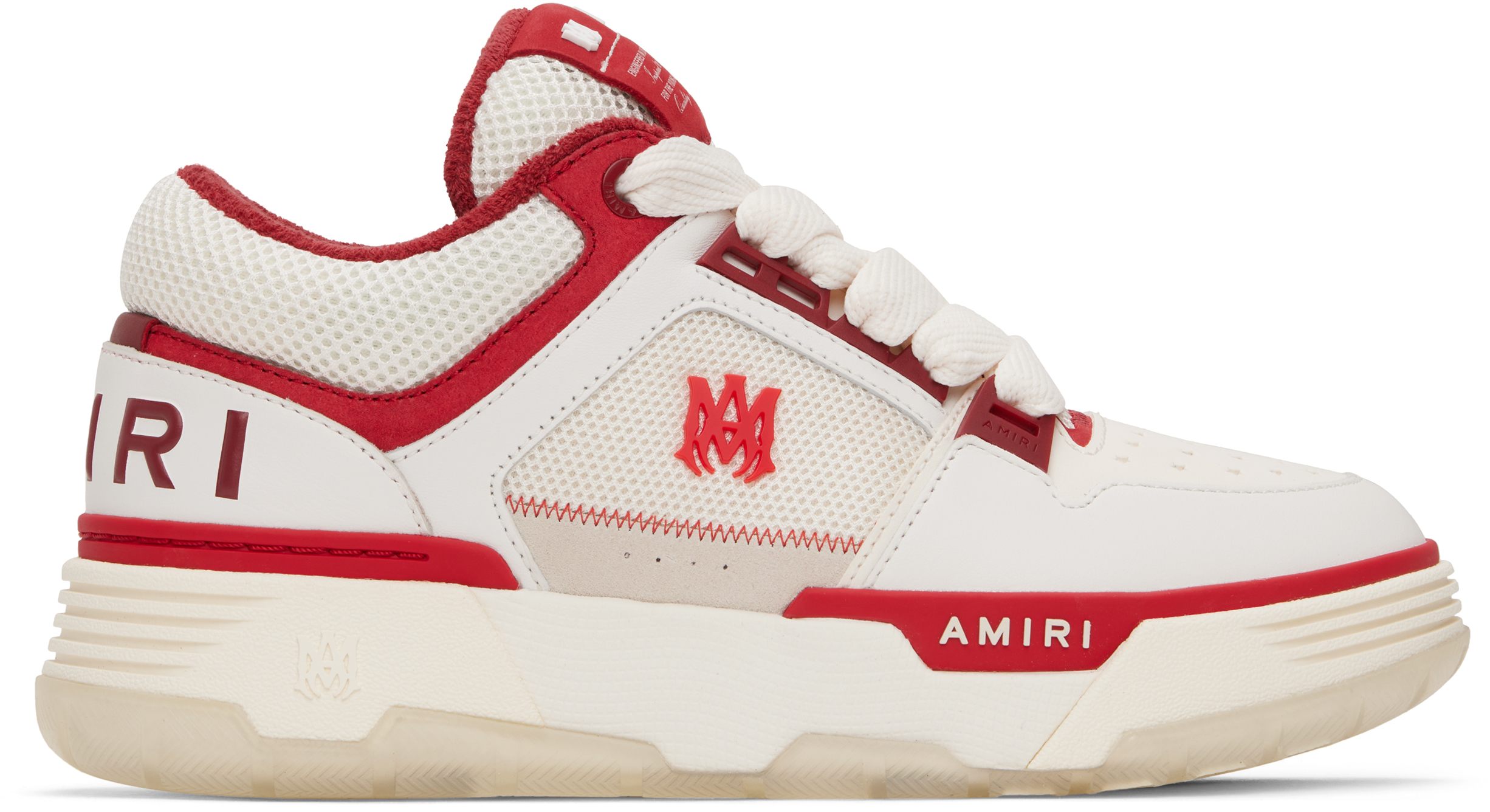 Red 
White MA-1 Sneakers