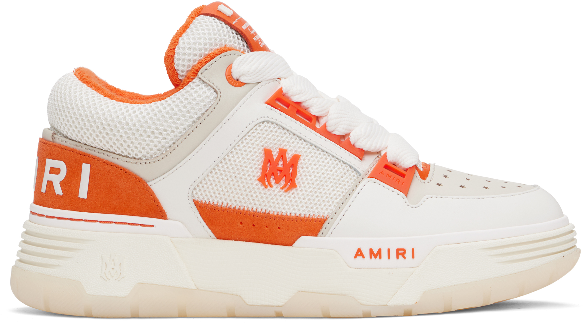 White 
Orange MA-1 Sneakers