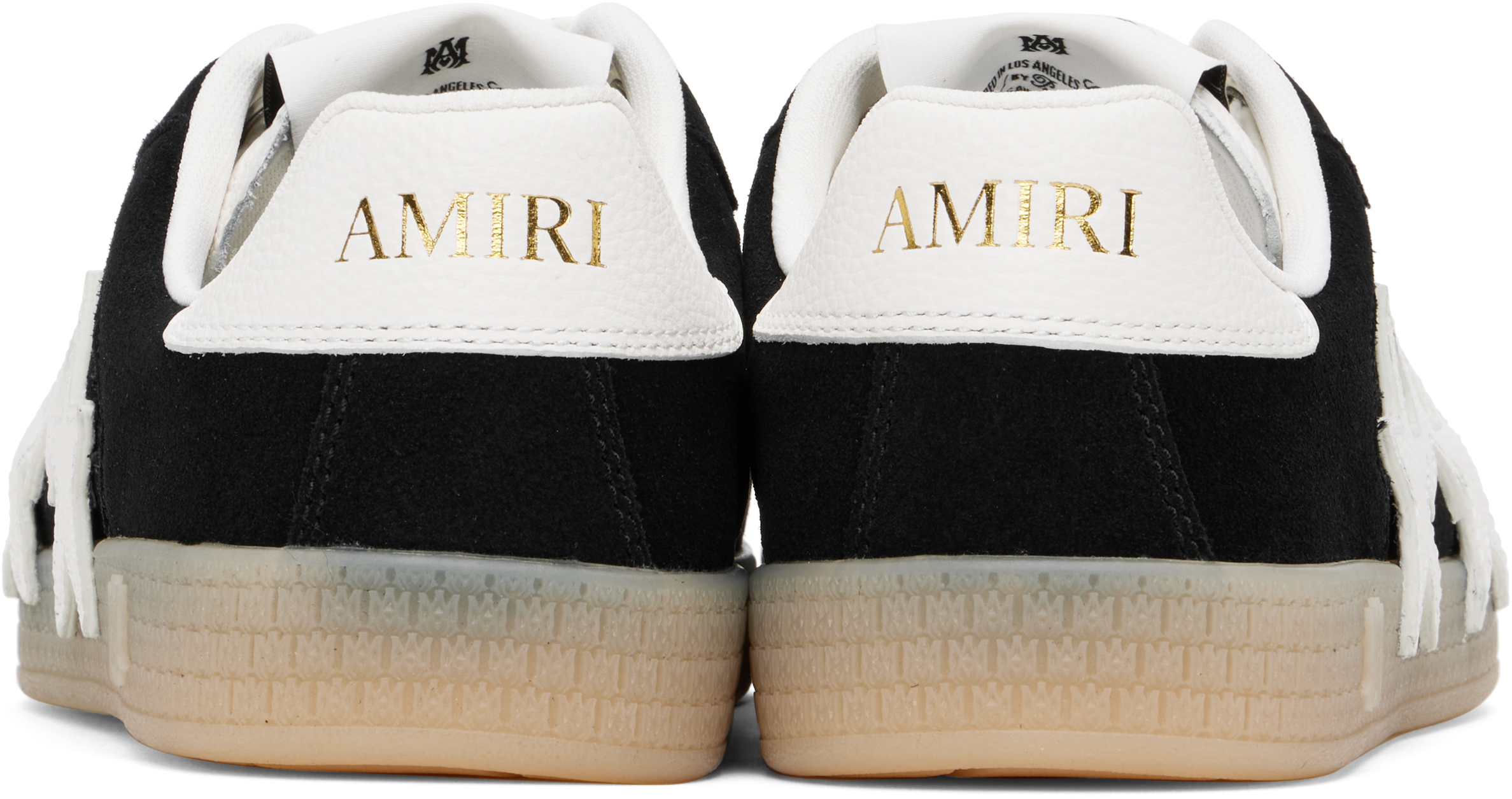 Amiri Pacific Low-profile Sneakers For Men In Black