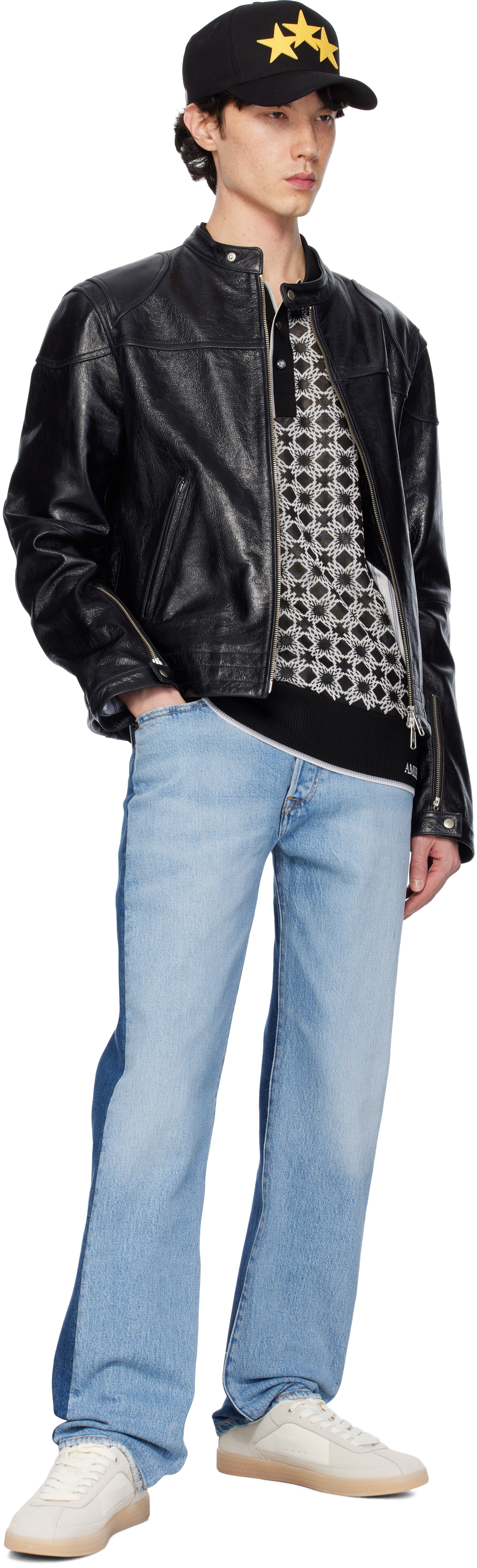 Amiri Round Head Low-cut Casual Shoes In Birch
