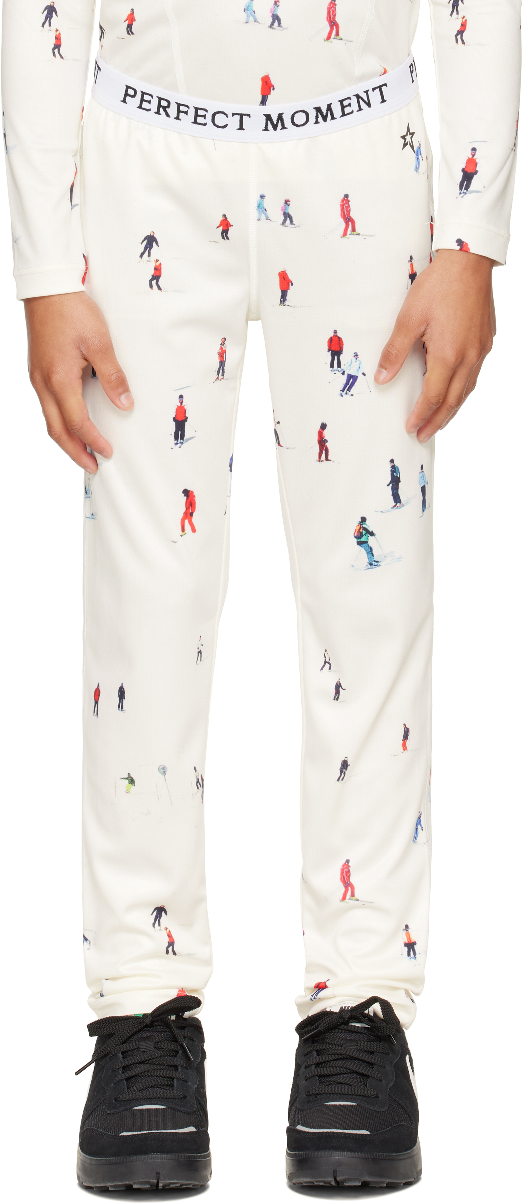 Perfect Moment Thermal Ski Leggings (6-14 Years) In Dede Ski Print