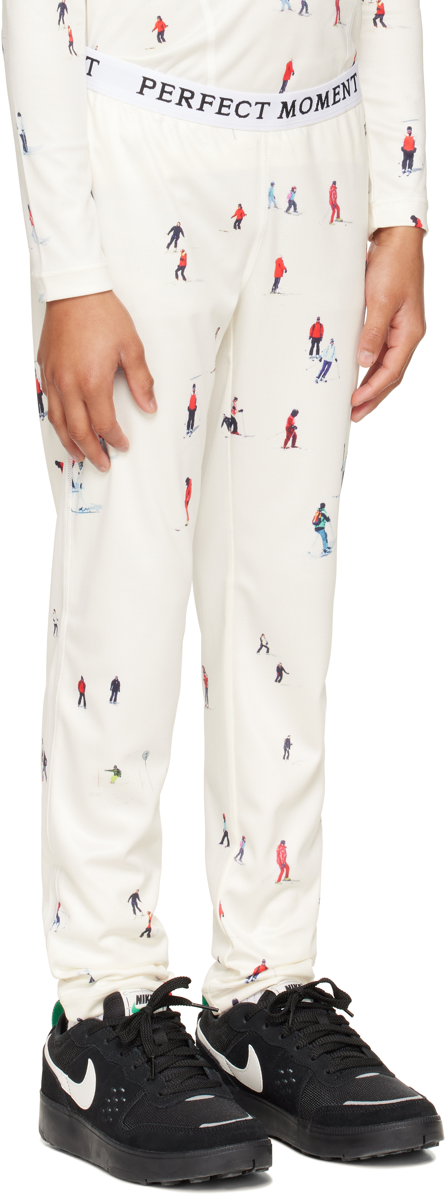 Perfect Moment Thermal Ski Leggings (6-14 Years) In Dede Ski Print
