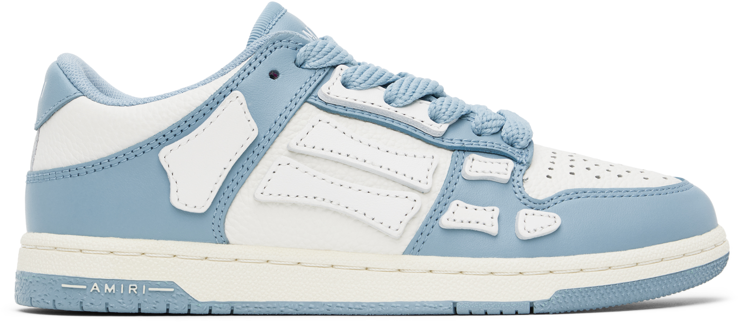 Amiri Skel Top Sneakers In Ocean Sky