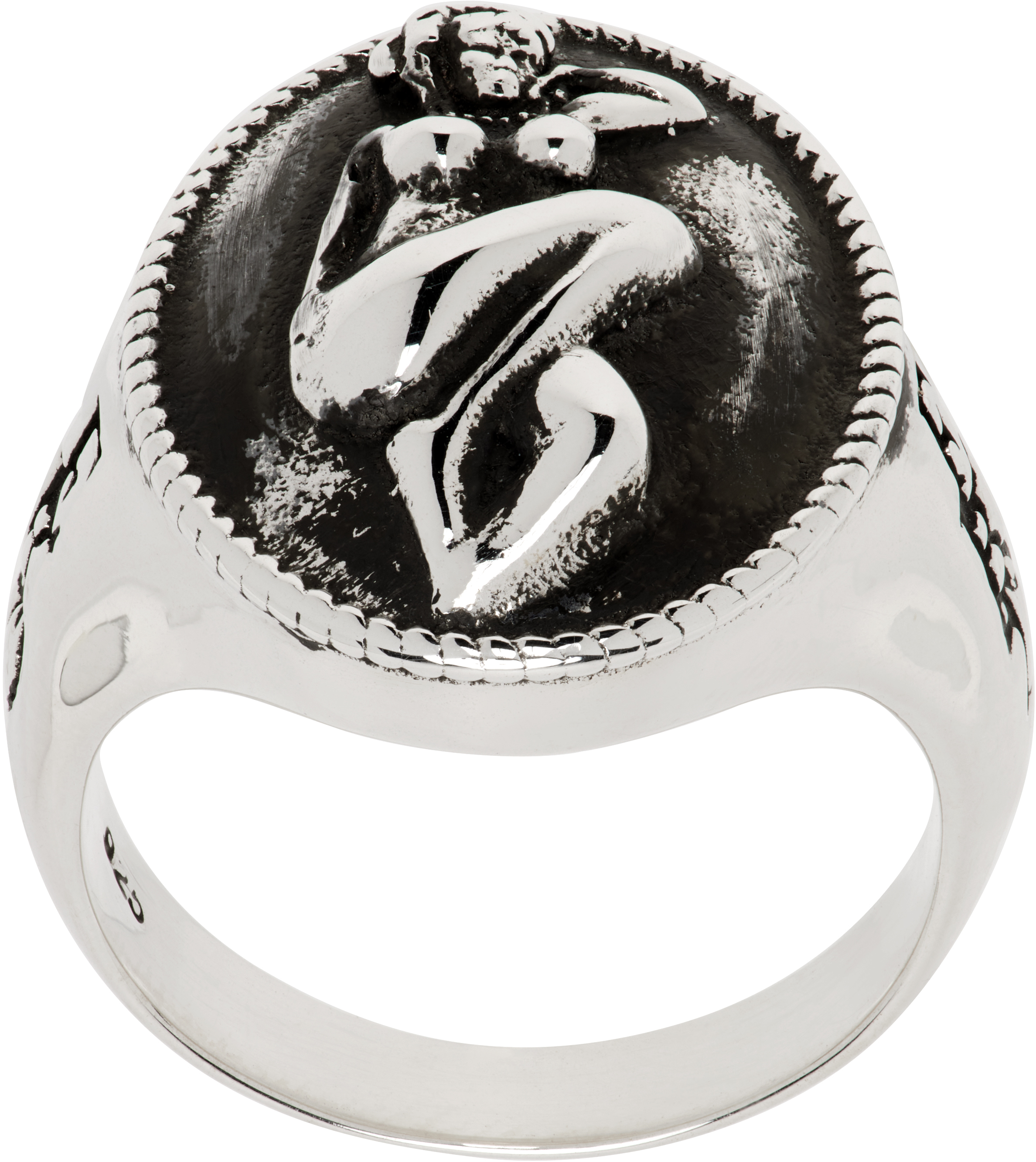 Enfants Riches Deprimes Pin Up Girl Cameo Ring