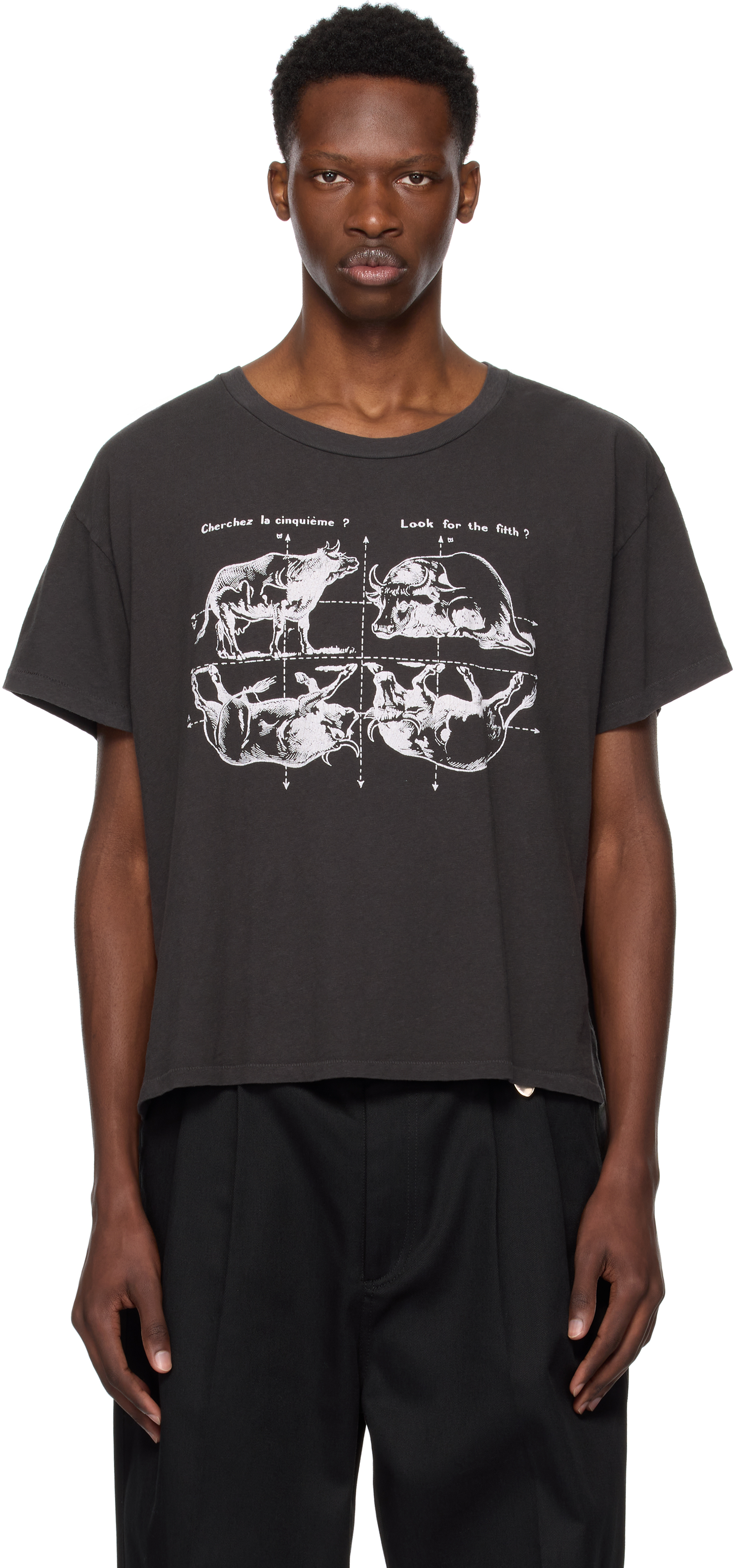 Black 'Look For The Fifth' T-shirt