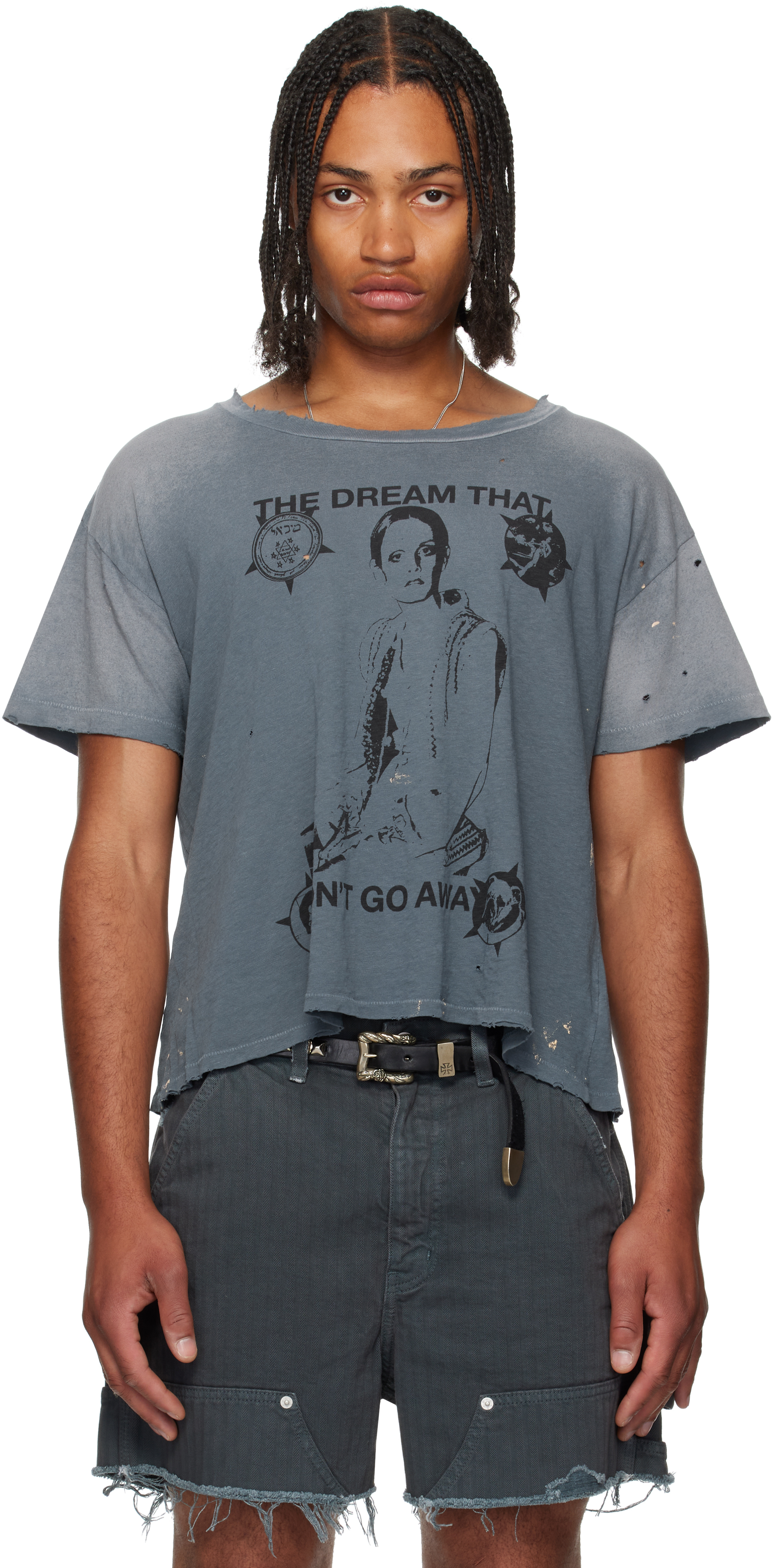 Blue 'Dream That Won't Go Away' T-shirt