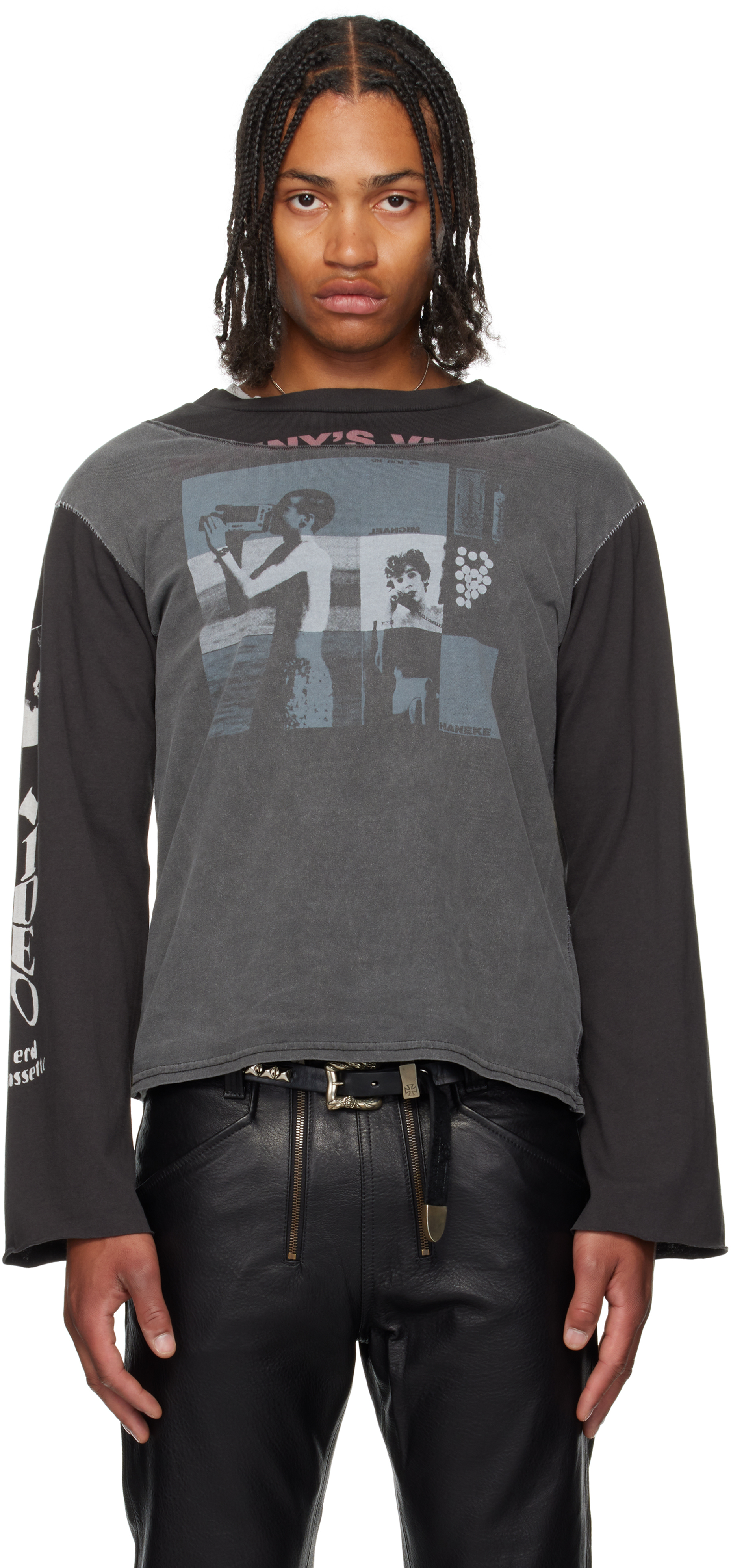 Black Benny's Video Assemblage LS T-shirt