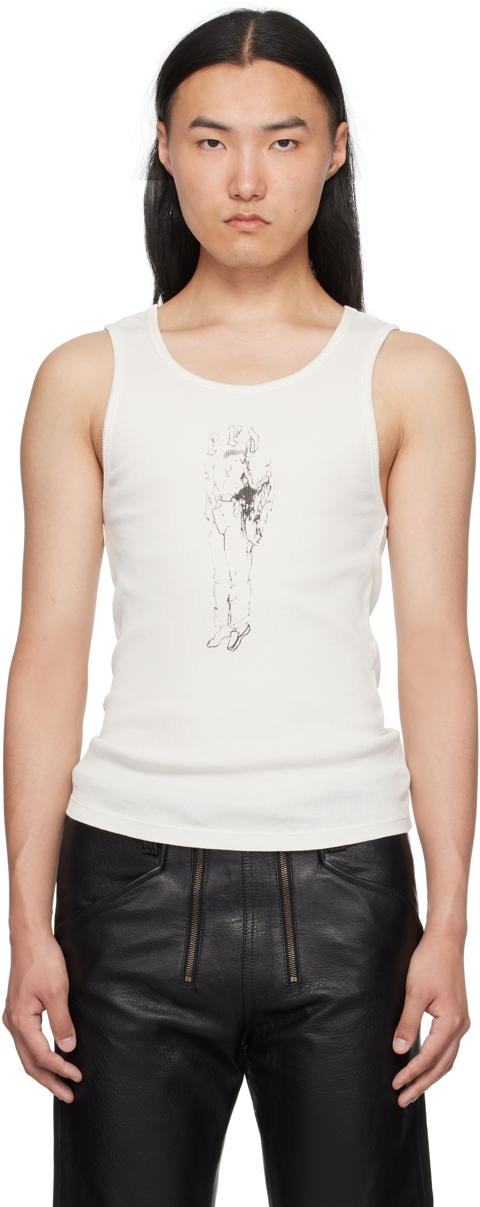 White Bad Professor Tank Top