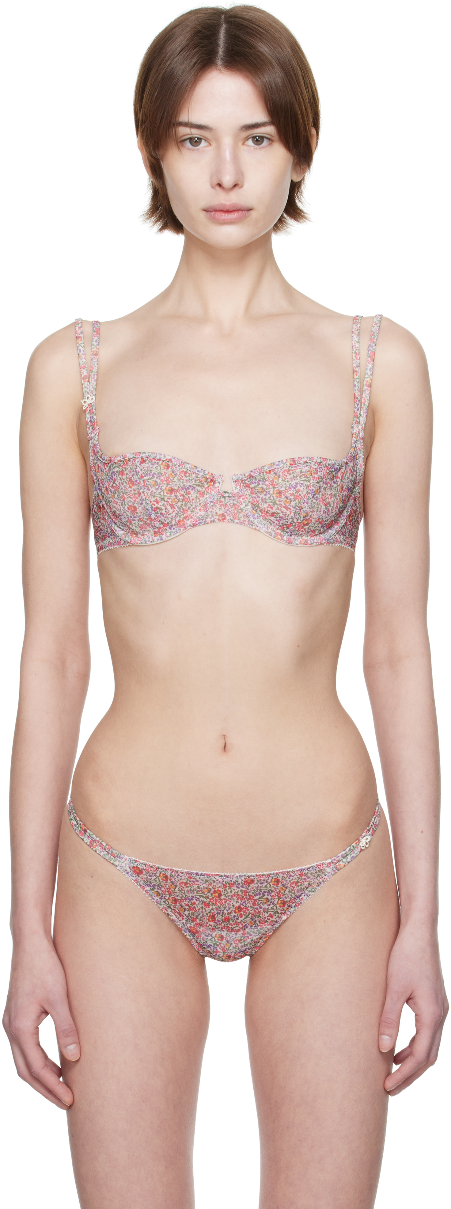 Multicolor Nina Balcony Bra