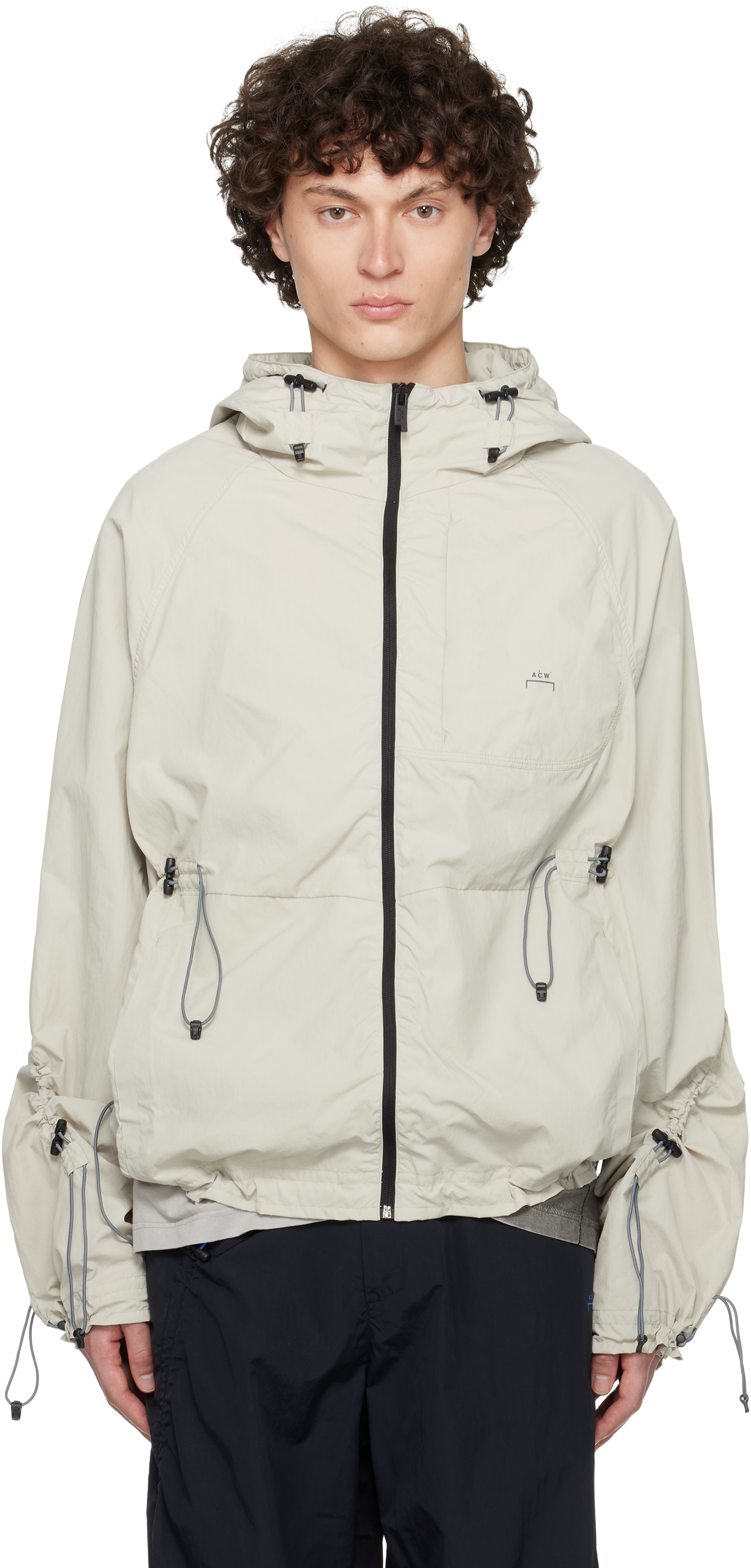A-COLD-WALL* Black Balfron Windbreaker Jacket