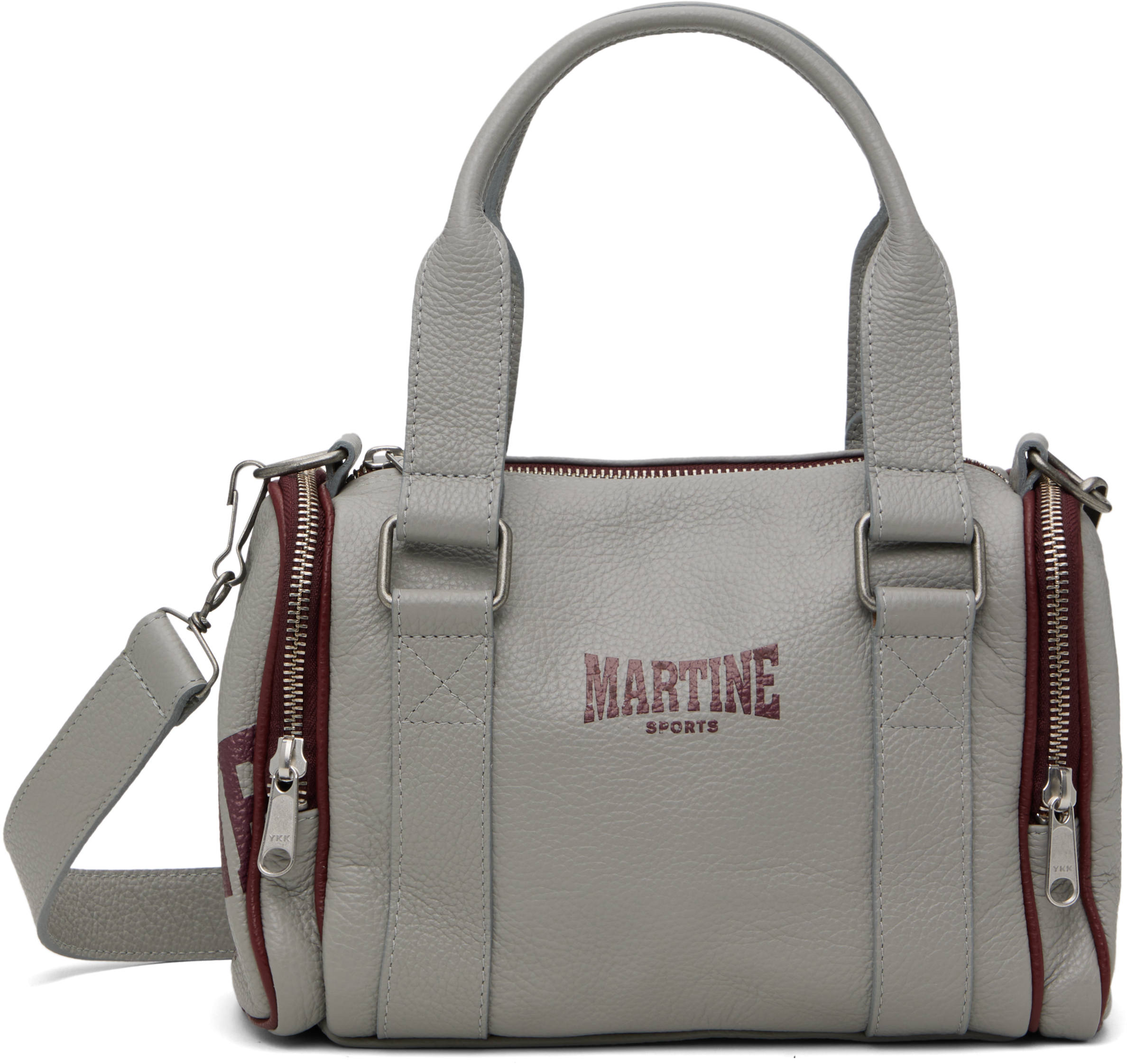 【関税込み】Martine Rose グレー Galaxy トップハンドル バッグ Martine Roseのグレー Galaxy トップハンドル バッグがセール中