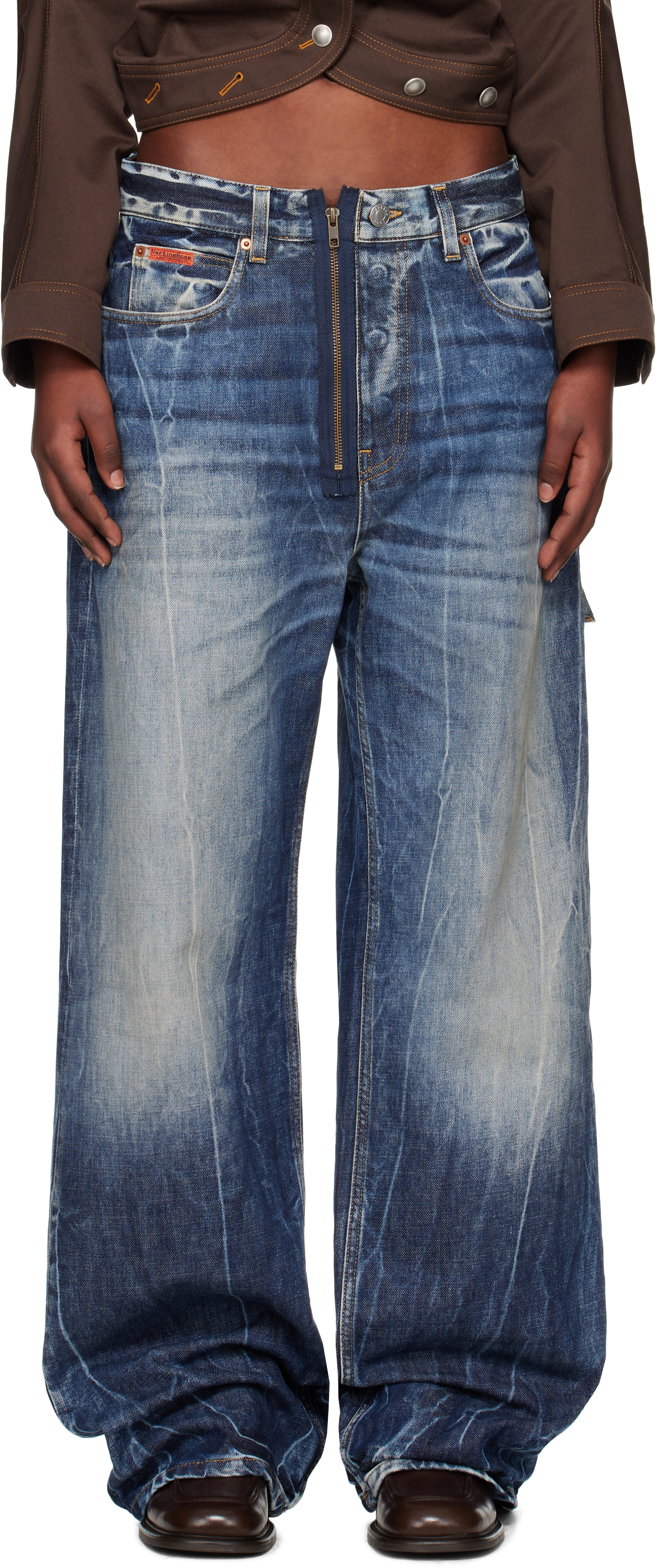 Martine Rose: Blue Casual Jeans | SSENSE