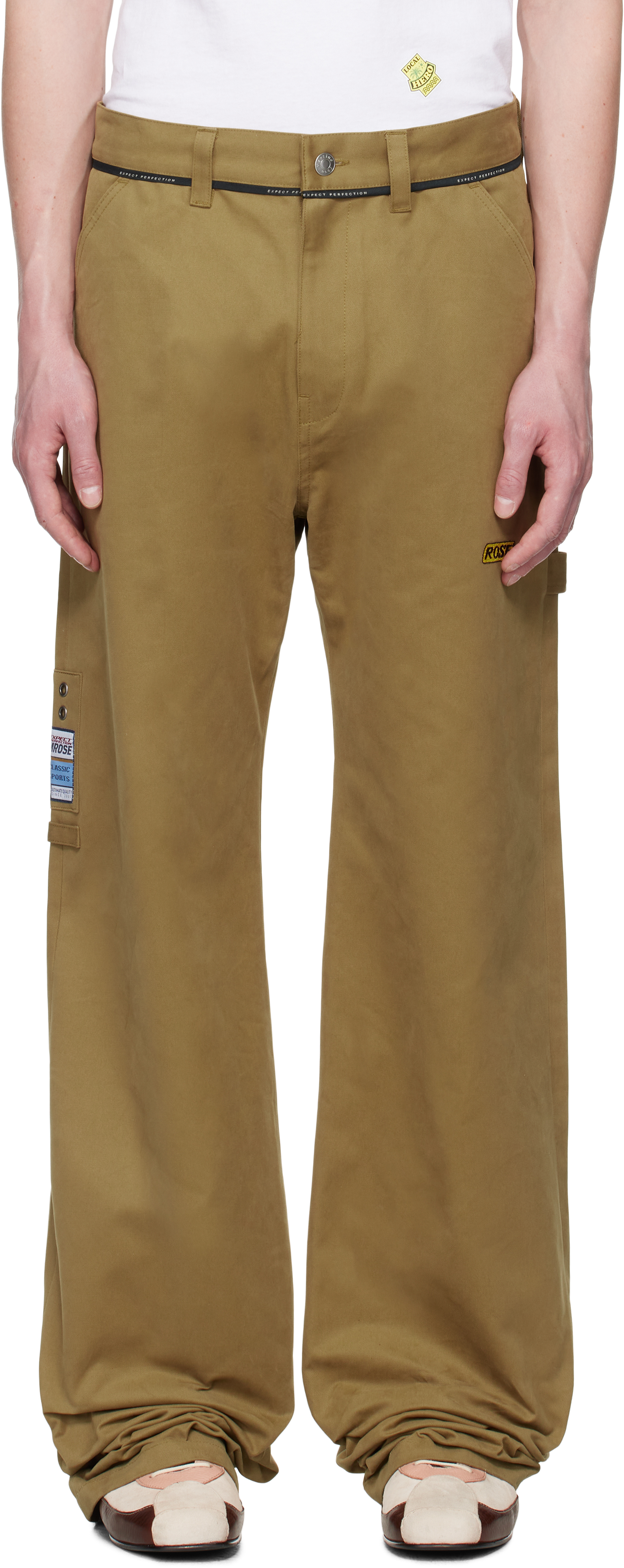 Khaki Carpenter Trousers
