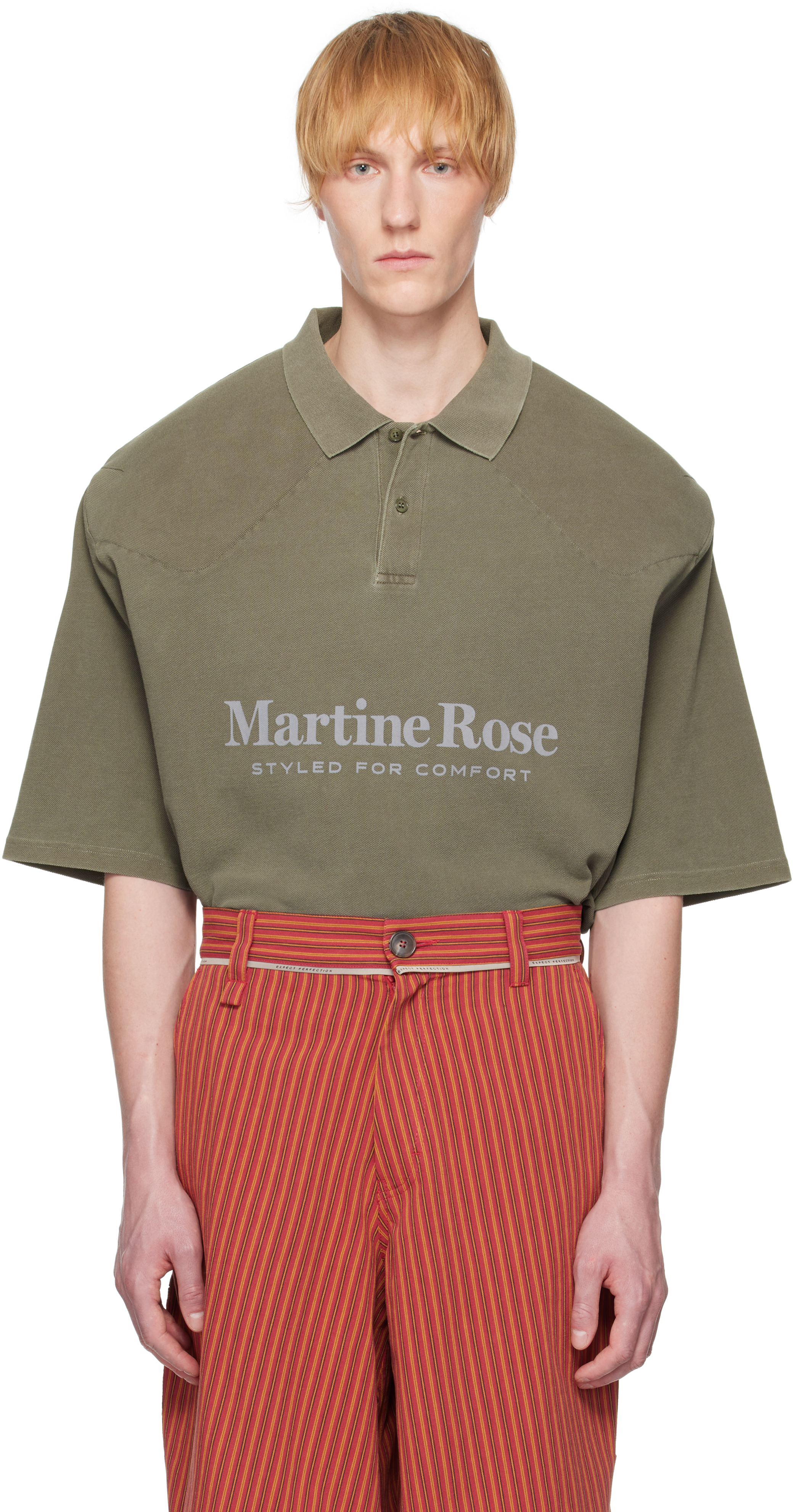 Khaki Padded Polo