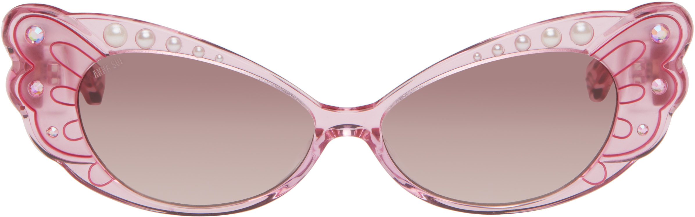 Pink Pearl Wing Sunglasses