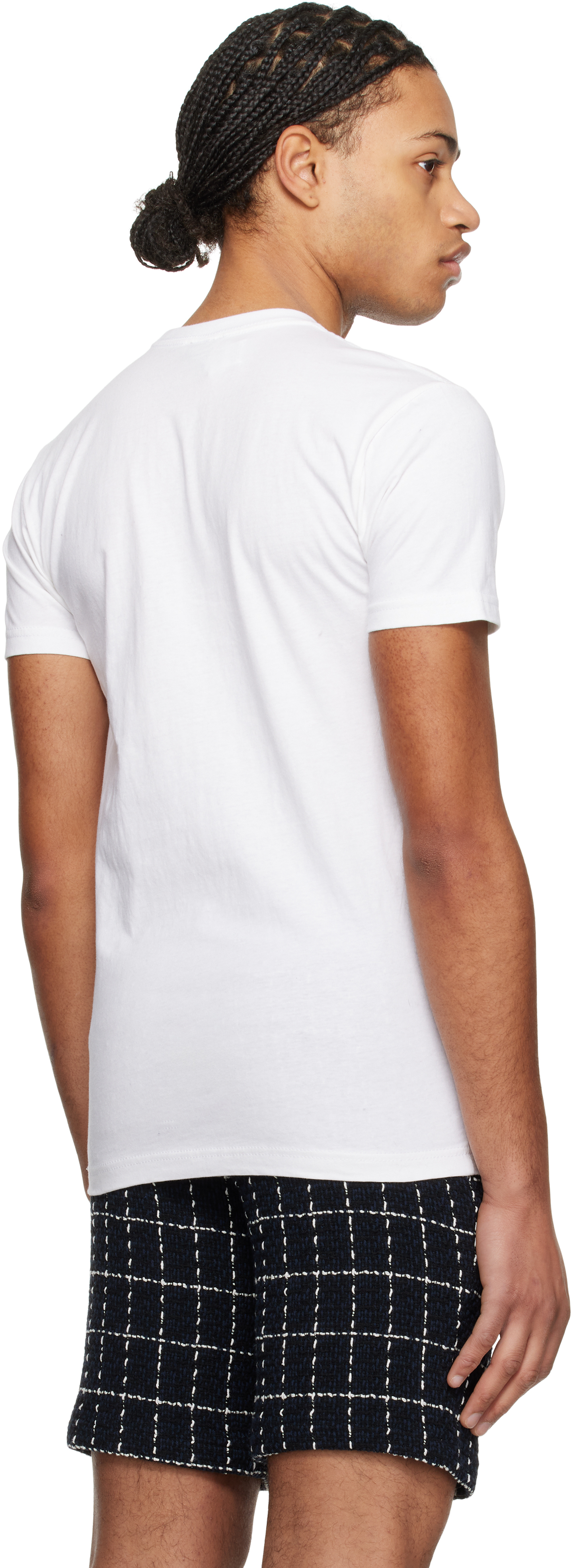 Anna Sui White Beach Girl Baby T-shirt In White