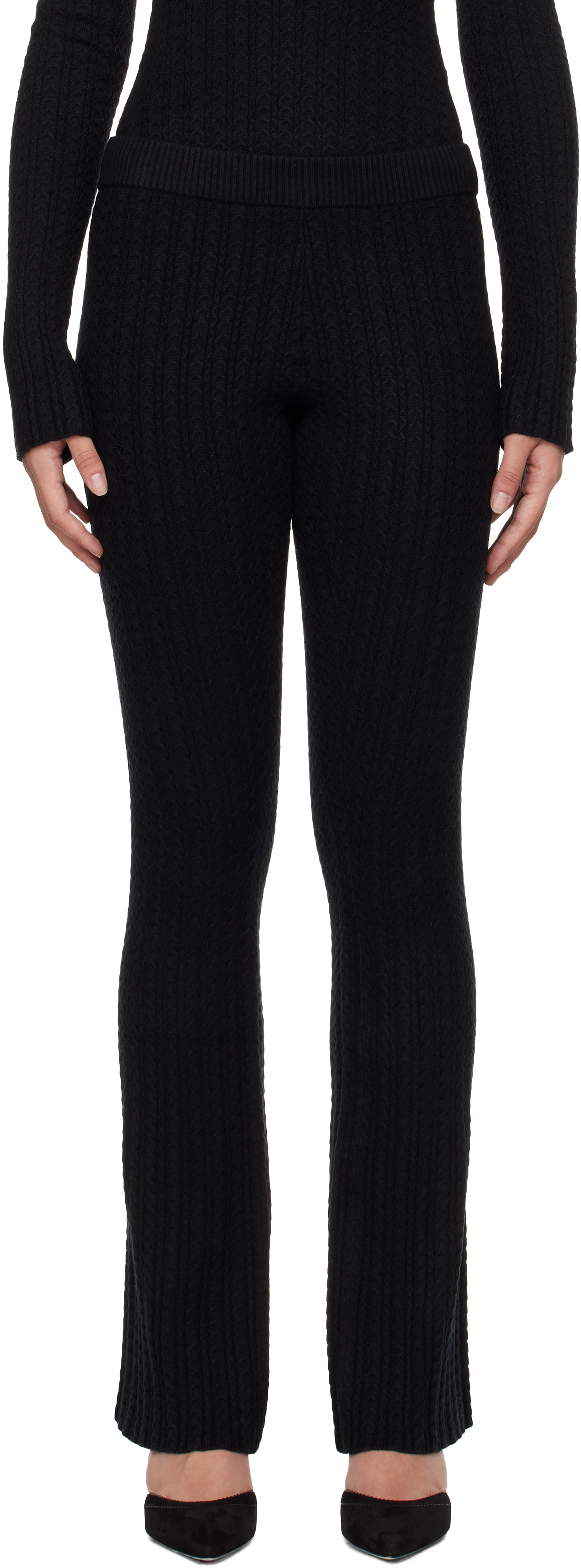 Black Camille Lounge Pants