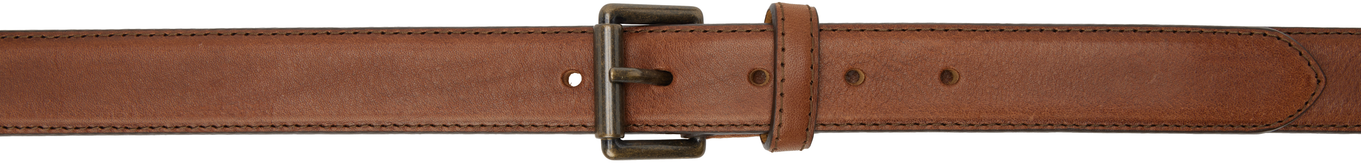 Brown Pin-Buckle Belt