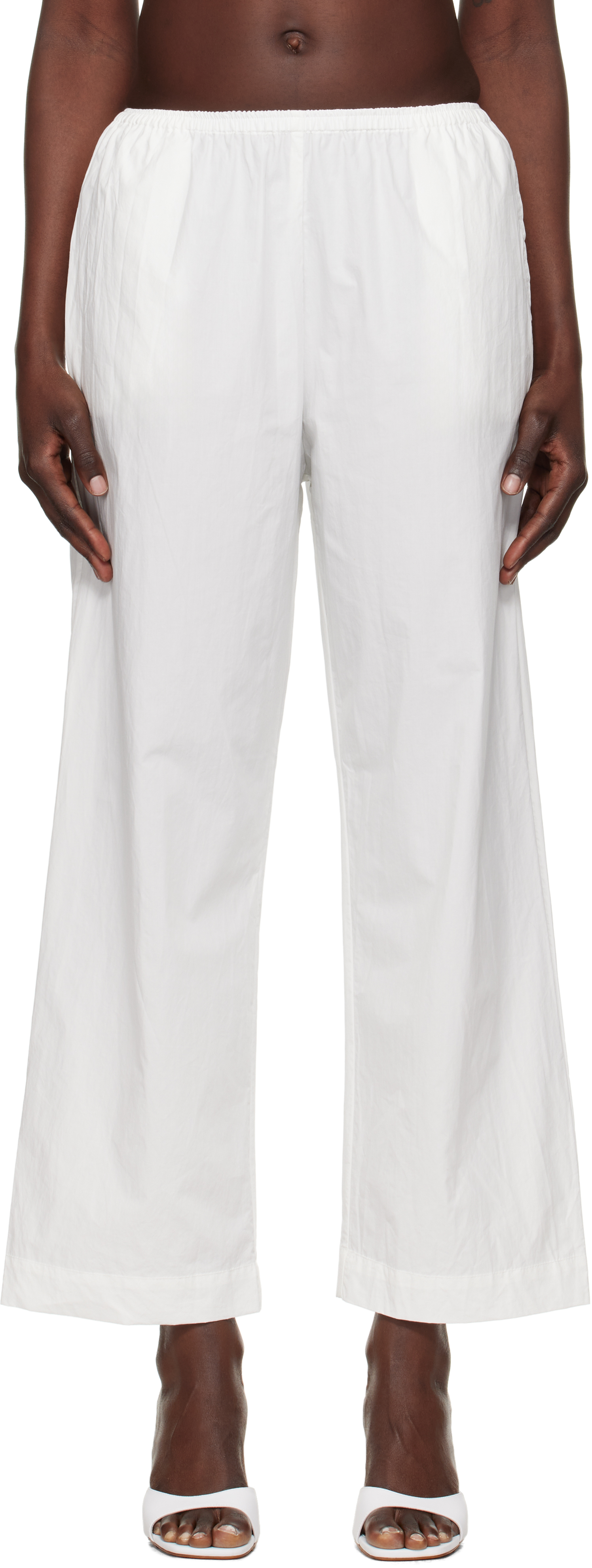 White Ease Trousers