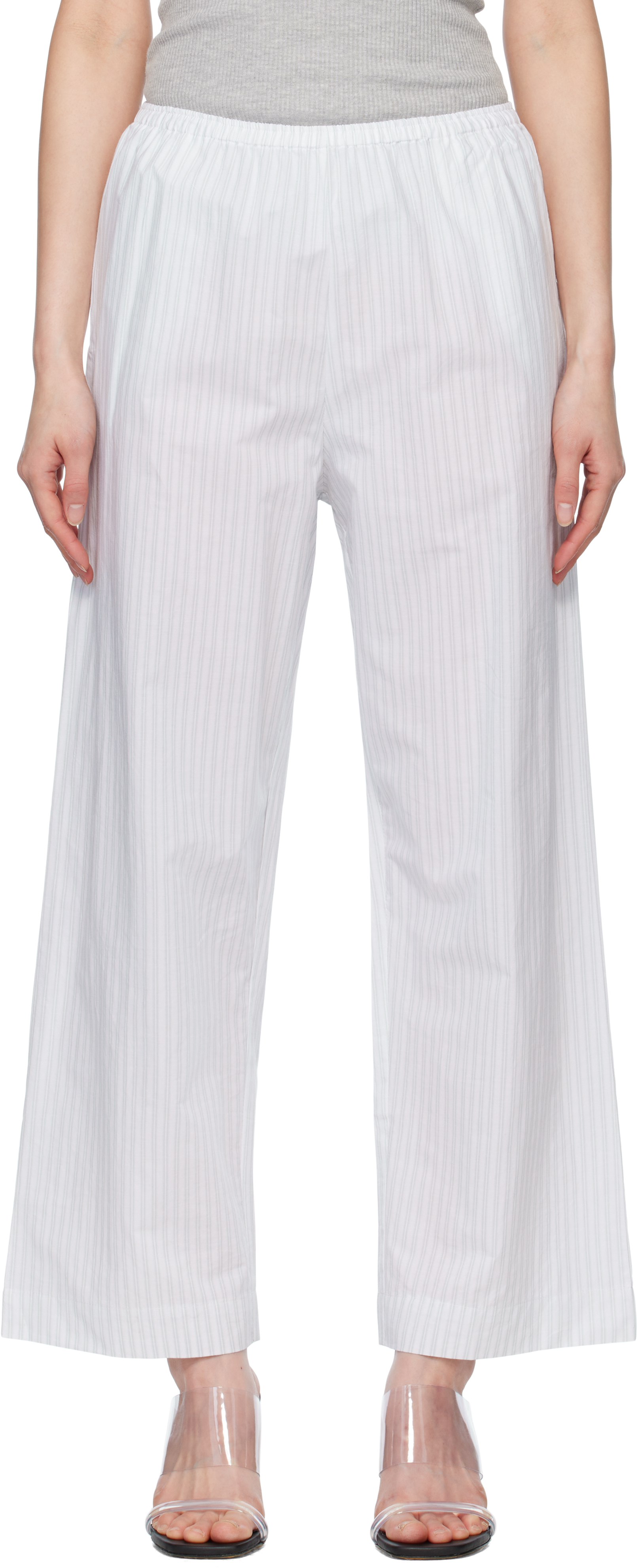 White 
Blue Ease Lounge Pants