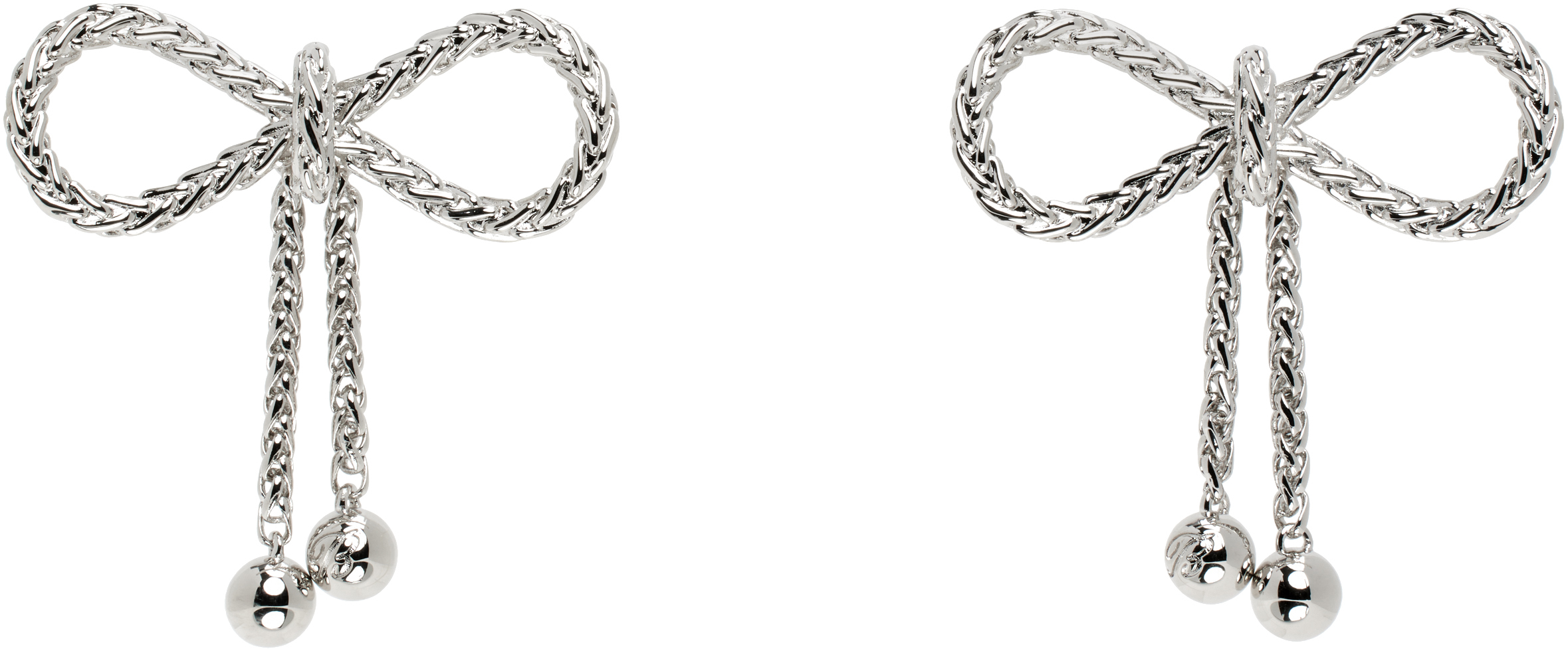 【関税込み】Blumarine シルバー Bows ピアス Blumarineのシルバー Bows ピアスがセール中