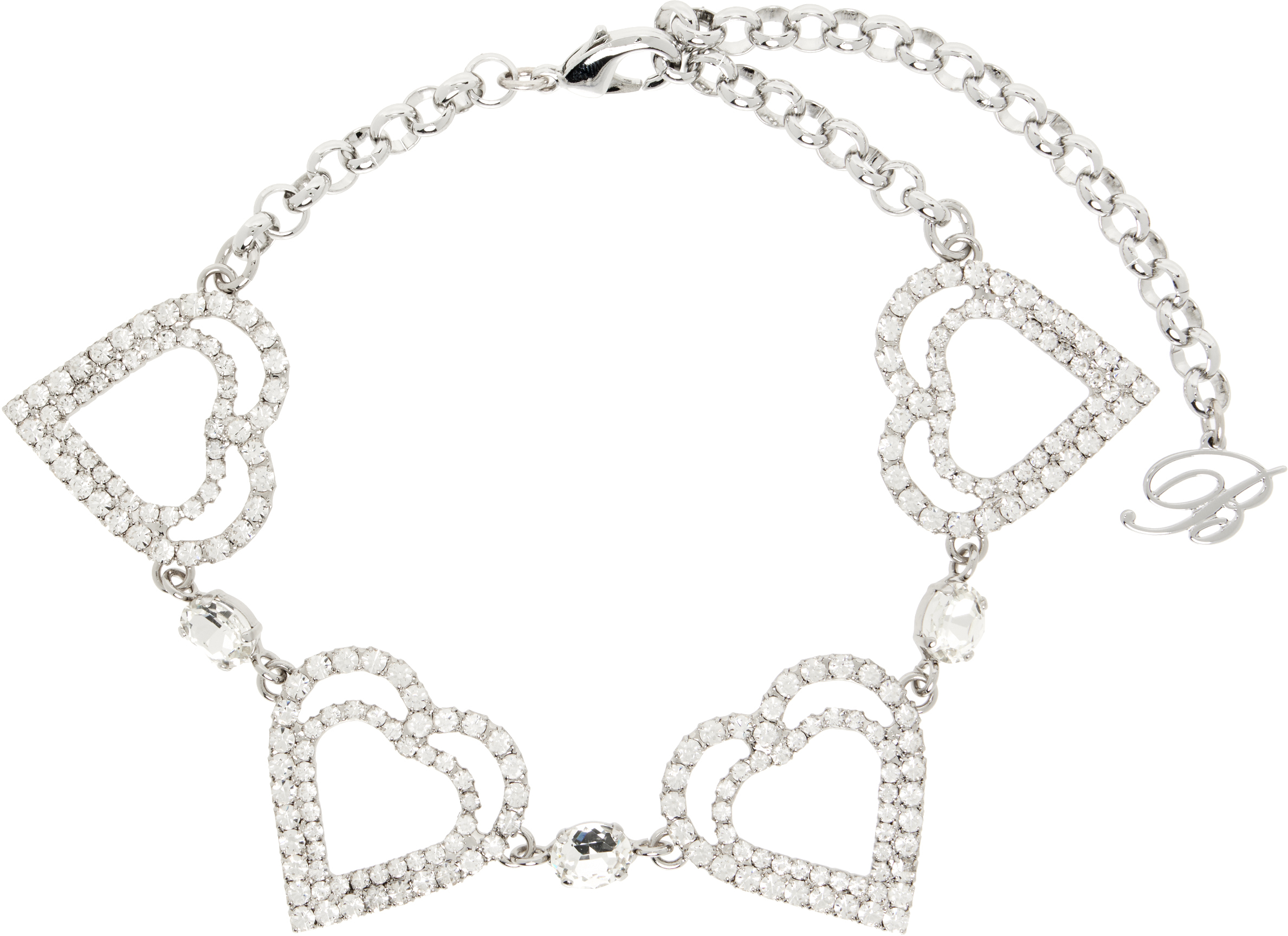 アクセサリーその他 BLUMARINE Woman Jewel Ivory 2W329A C1079 Sterling Silver Aquamarine Cubic Zirconia Oval Pendant | Bash