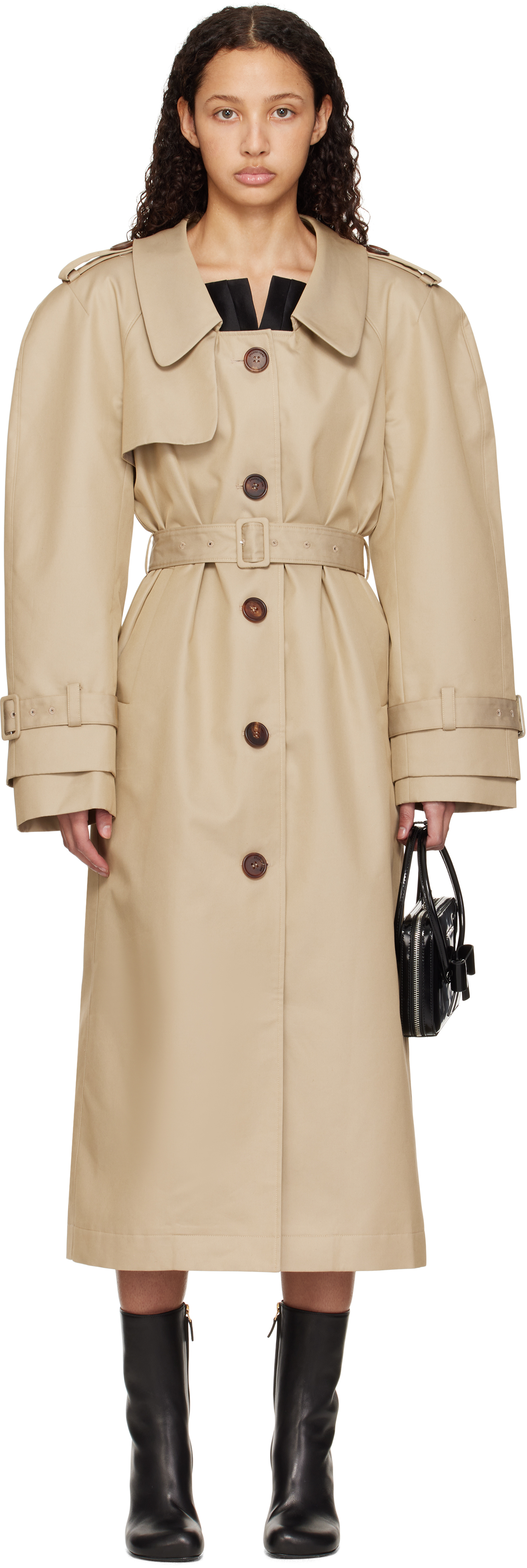 shushu-tong-khaki-long-lapel-