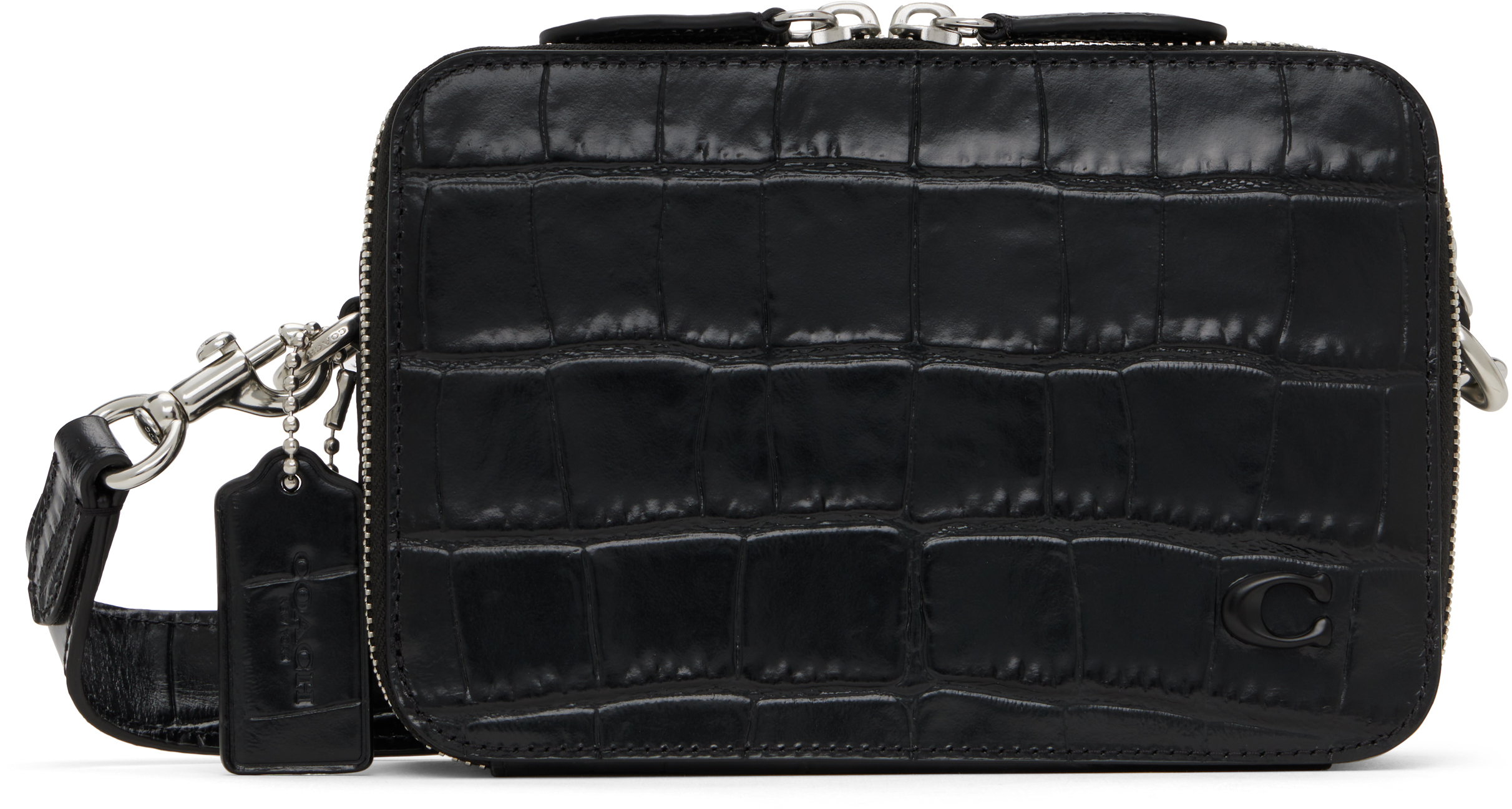 Black Charter Crossbody 19 Bag