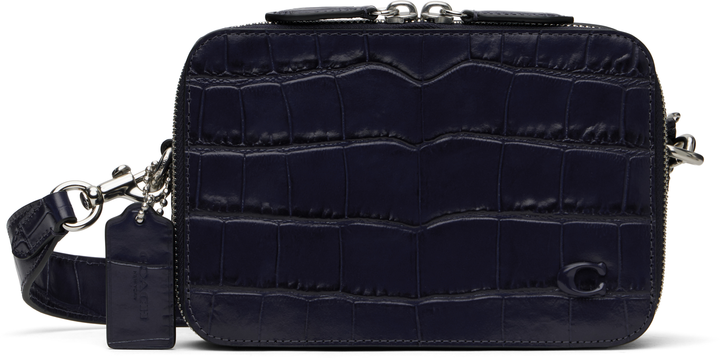 Navy Charter Crossbody 19 Bag