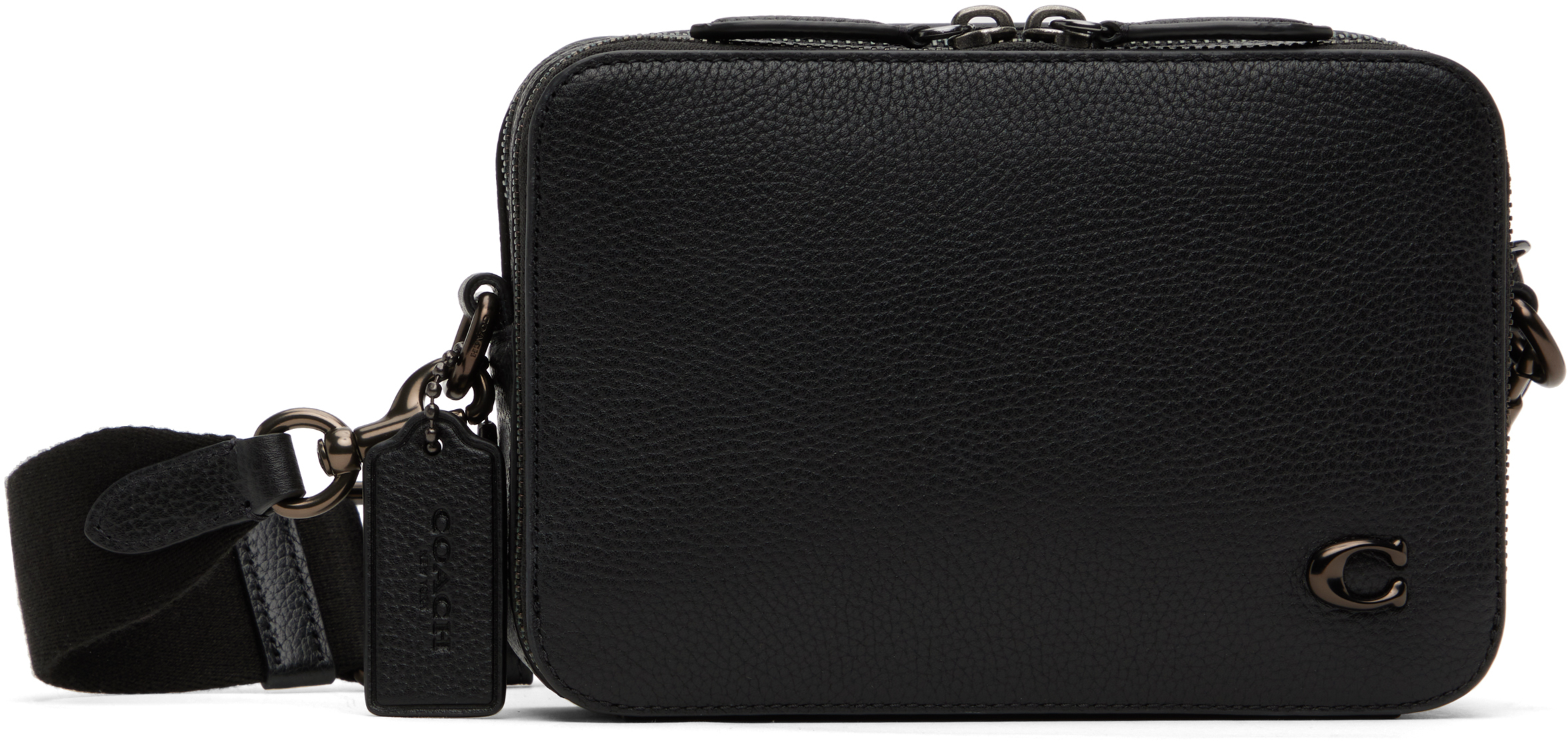 Black Charter Crossbody 19 Bag