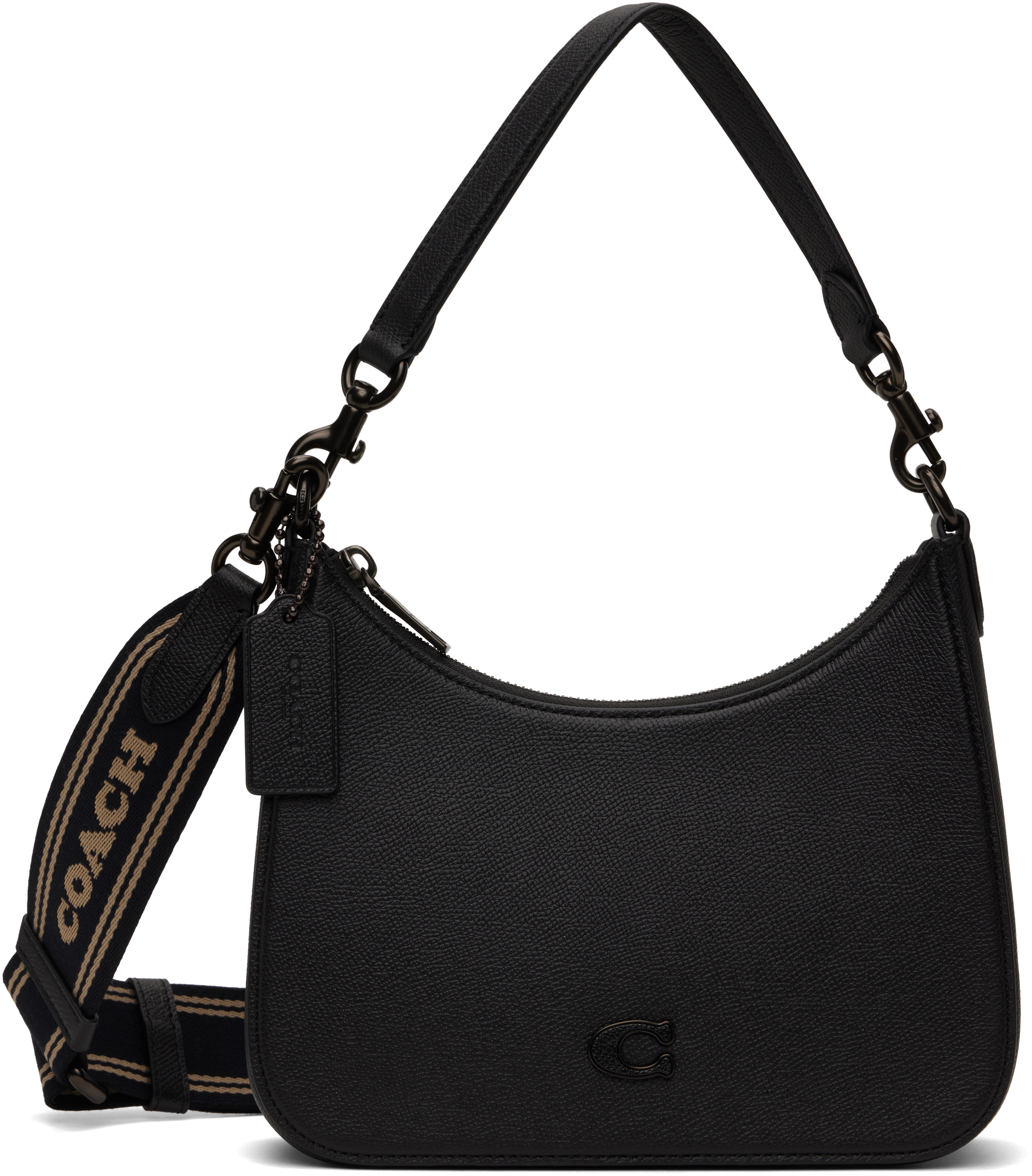 Black Crossbody Signature Canvas Bag
