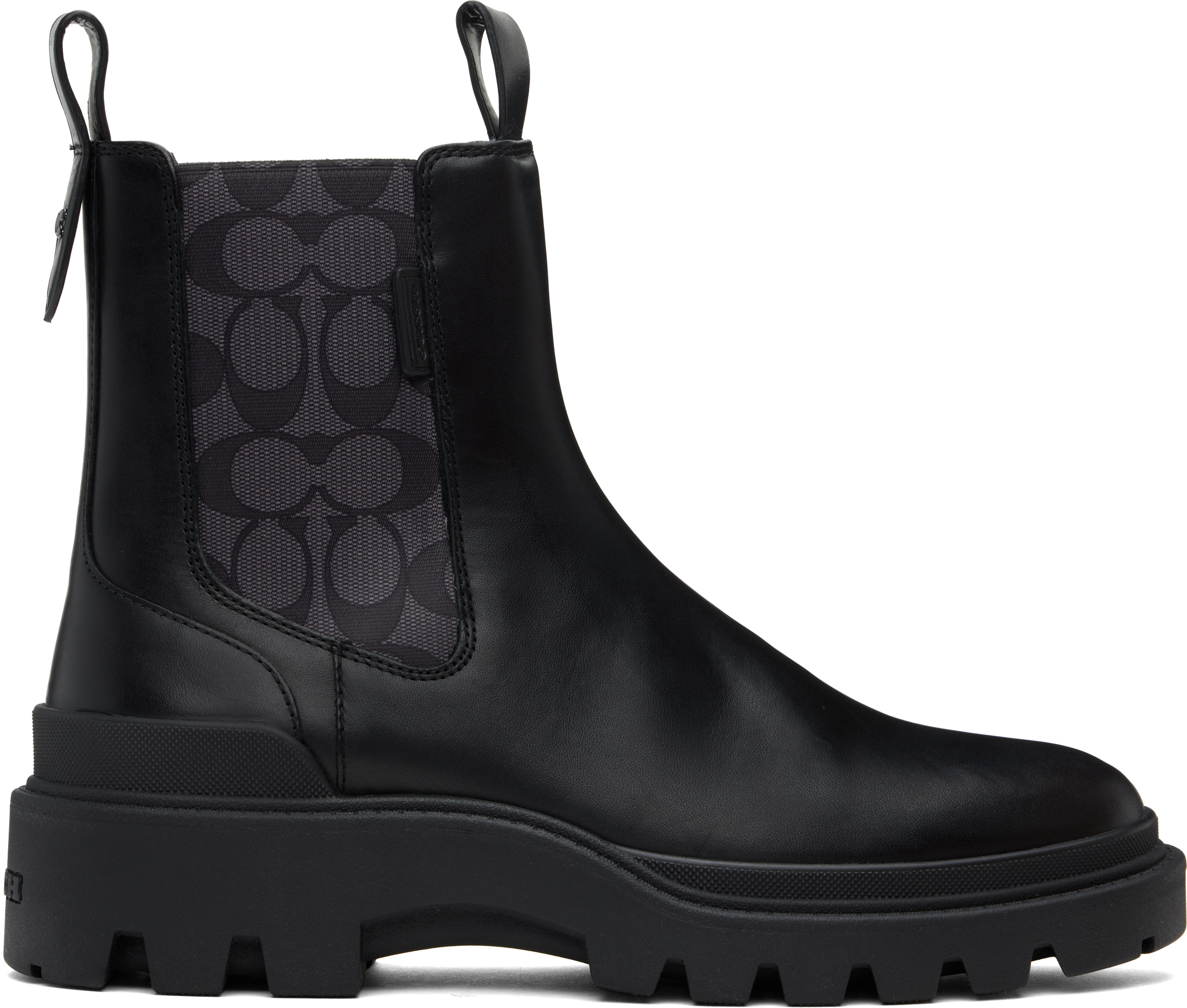 Black Colson Signature Chelsea Boots