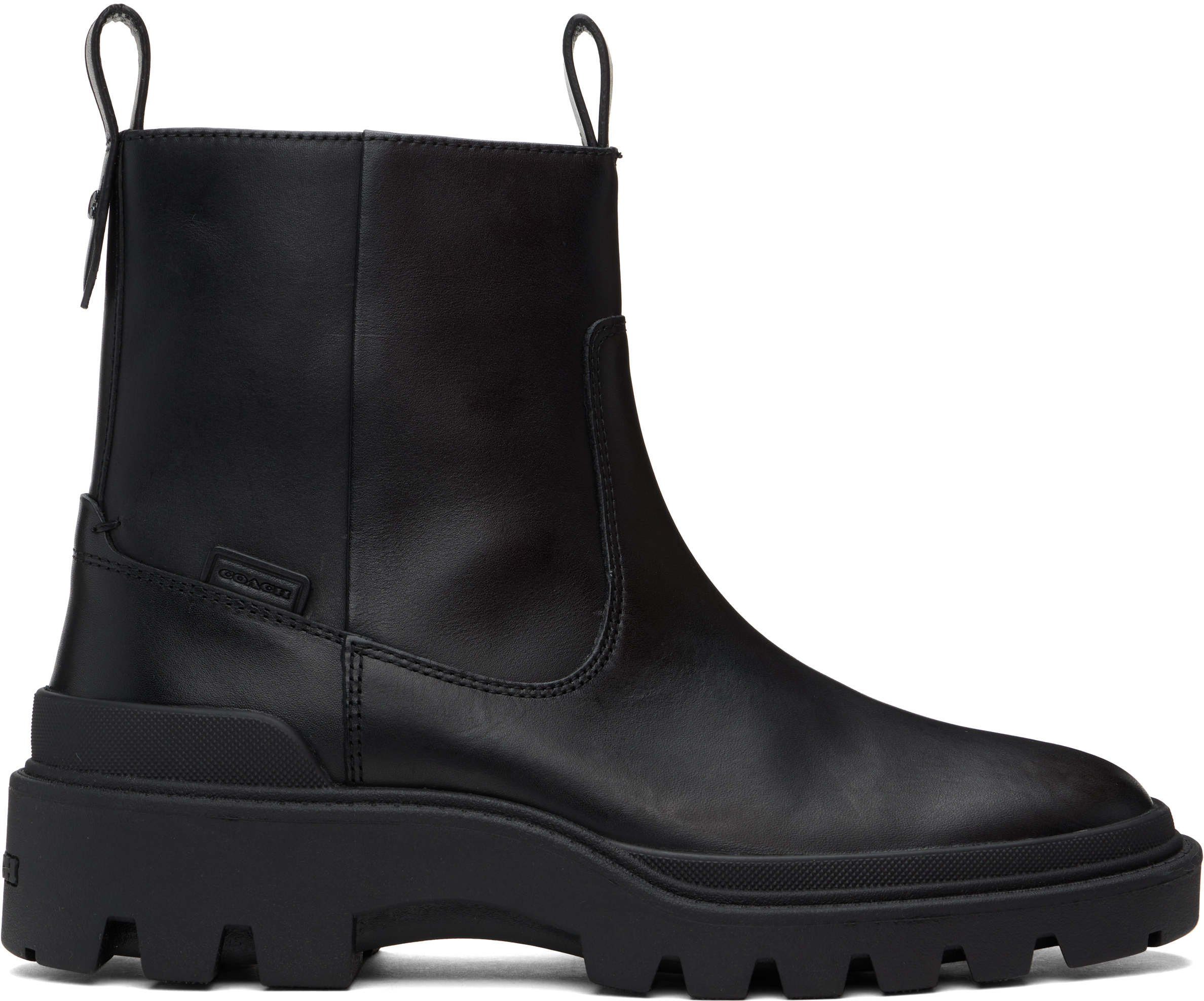 【関税込み】Coach 1941 ブラック Jesse プールスライド Coach 1941 メンズ | SSENSE 日本